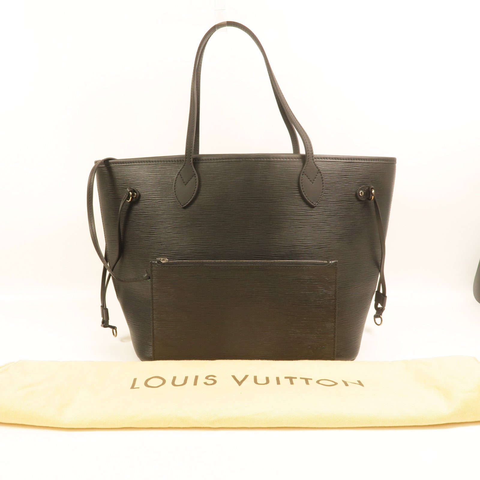 LOUIS VUITTON Epi Neverfull MM手挽袋