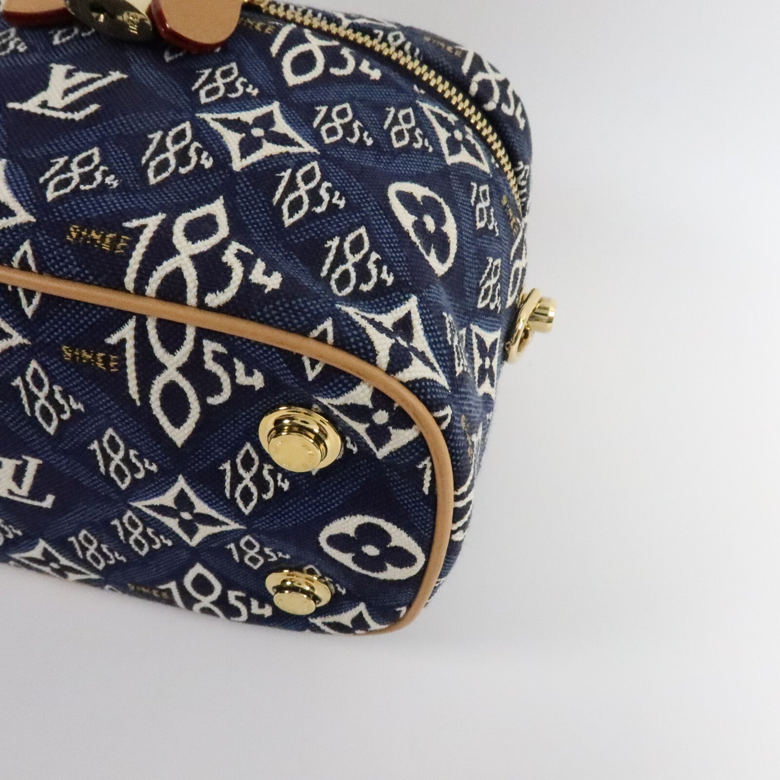 LOUIS VUITTON Monogram Jacquard Since 1854 Vanity PM手挽肩背兩用袋