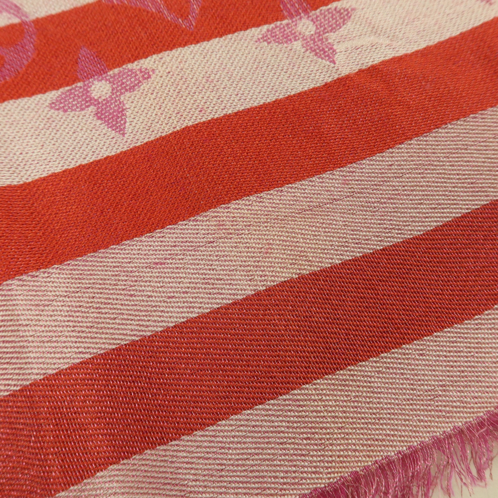 LOUIS VUITTON 絲質Scarf 140x135cm絲巾