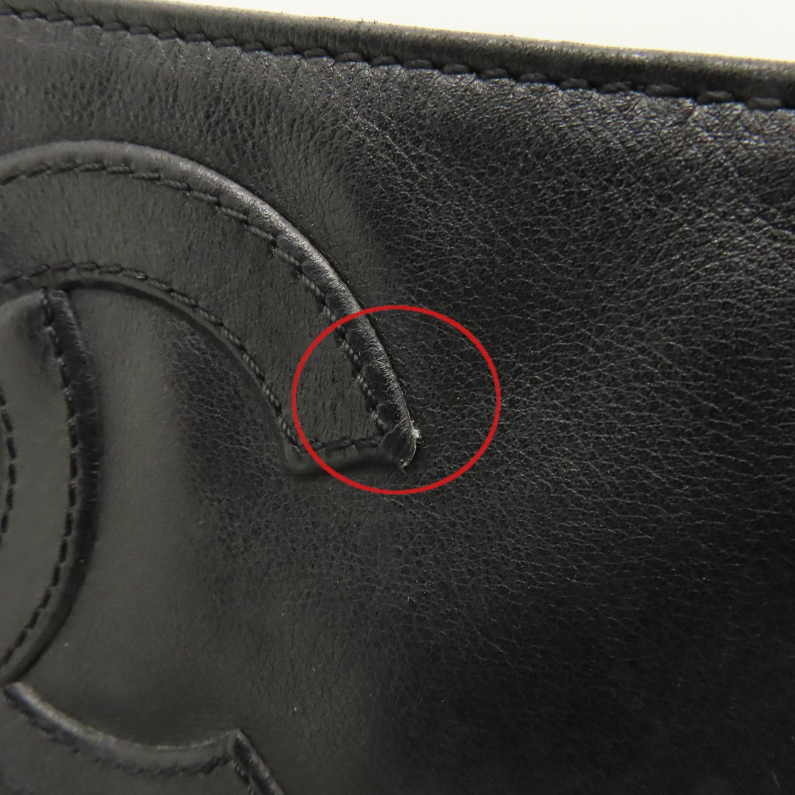 CHANEL 【激減優惠】羊皮皮革Tote Bag肩背袋黑色