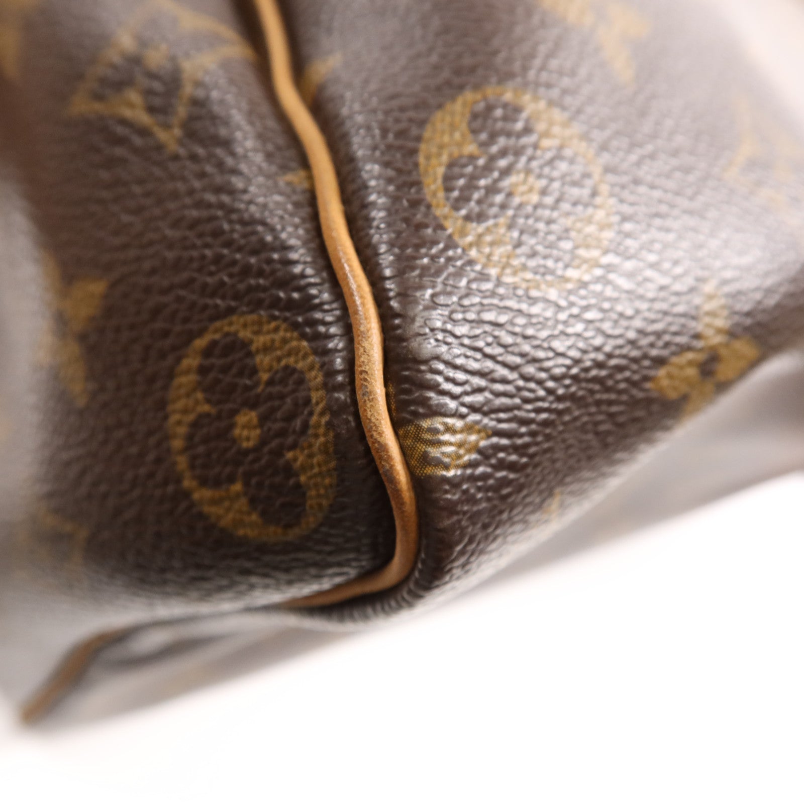 LOUIS VUITTON Monogram Speedy 35金扣手挽袋