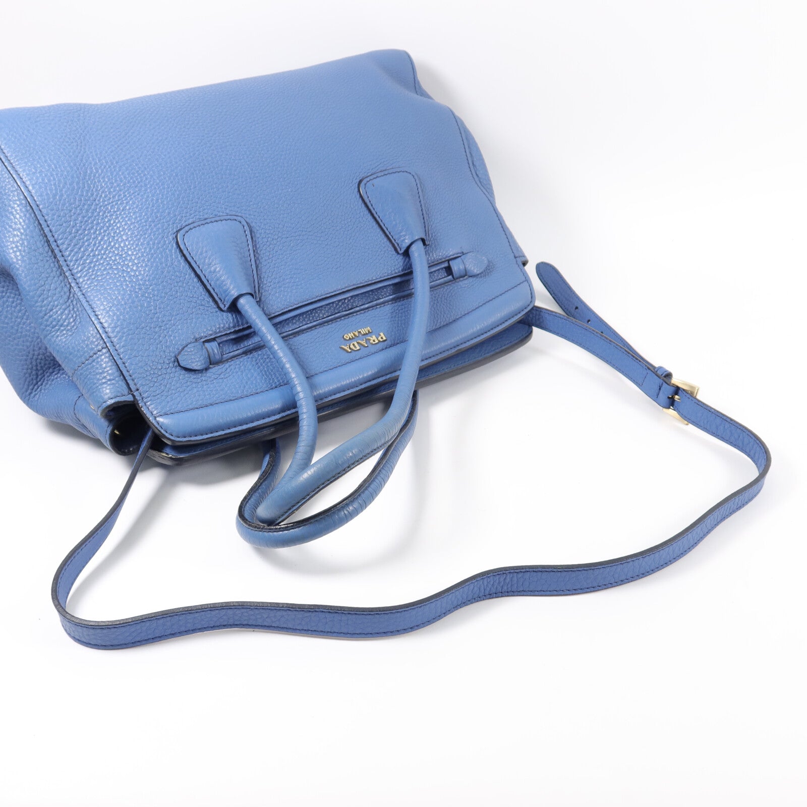 PRADA 牛皮皮革2 Way Shoulder手挽肩背兩用袋