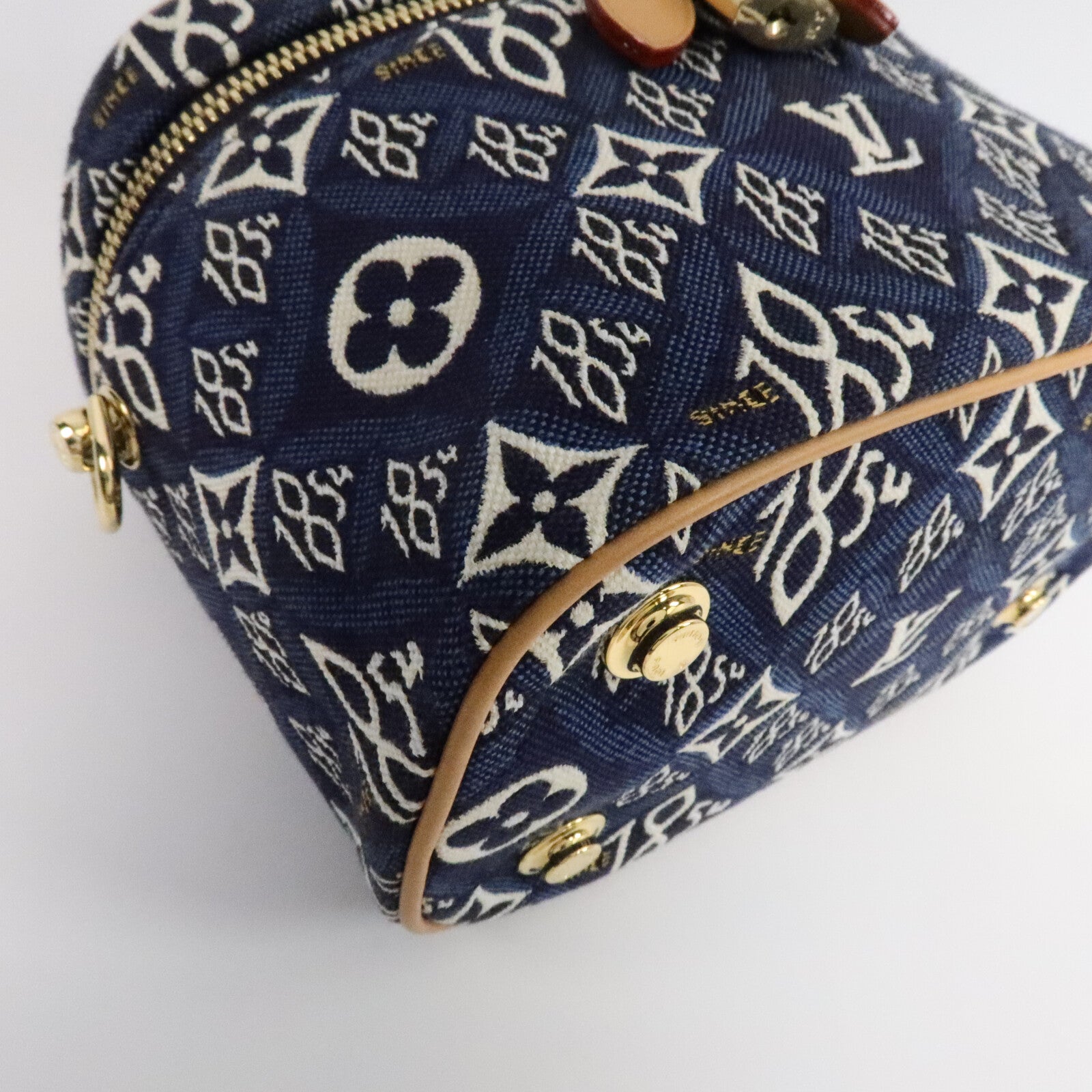 LOUIS VUITTON Monogram Jacquard Since 1854 Vanity PM手挽肩背兩用袋