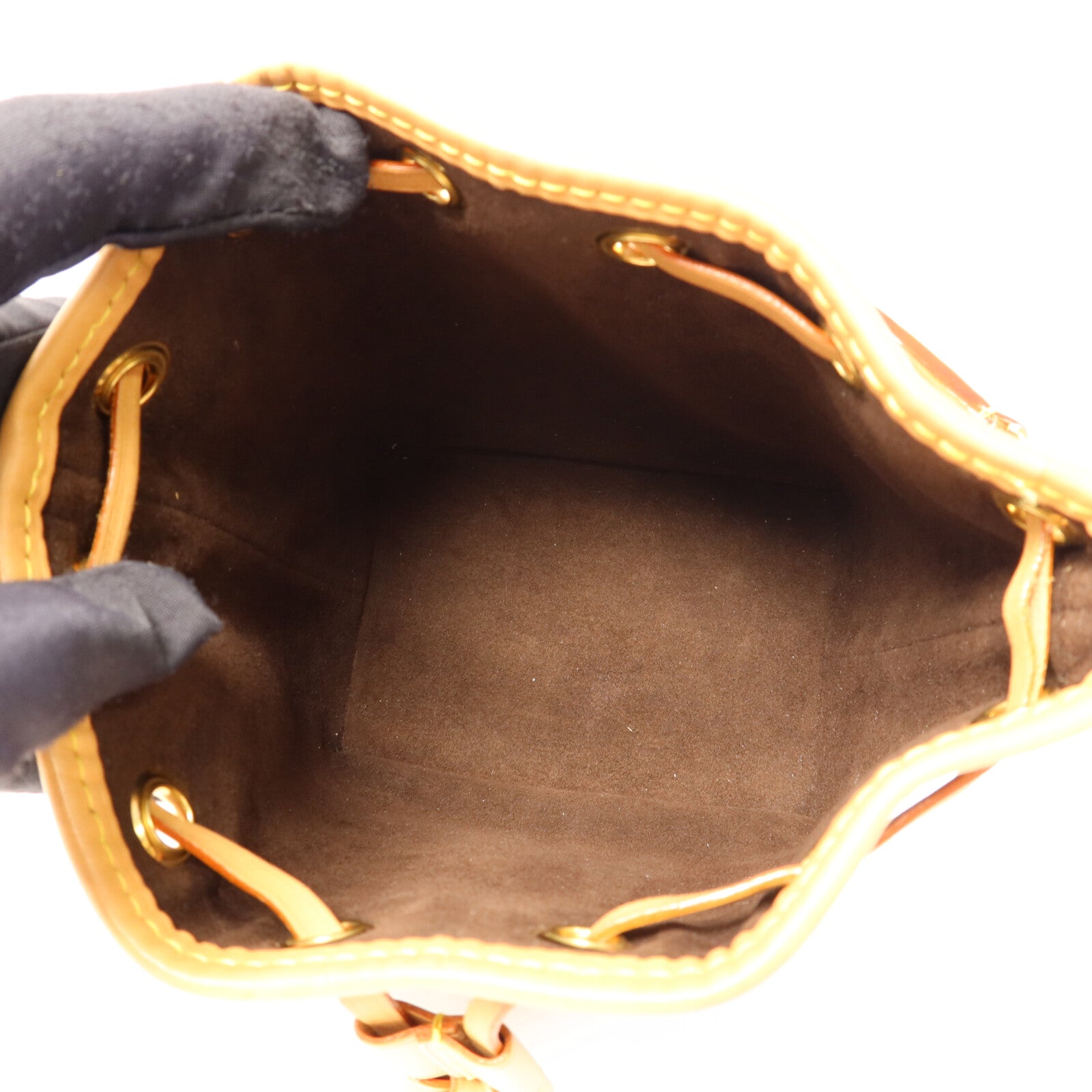 LOUIS VUITTON Monogram Nano Noe金扣手挽肩背兩用袋