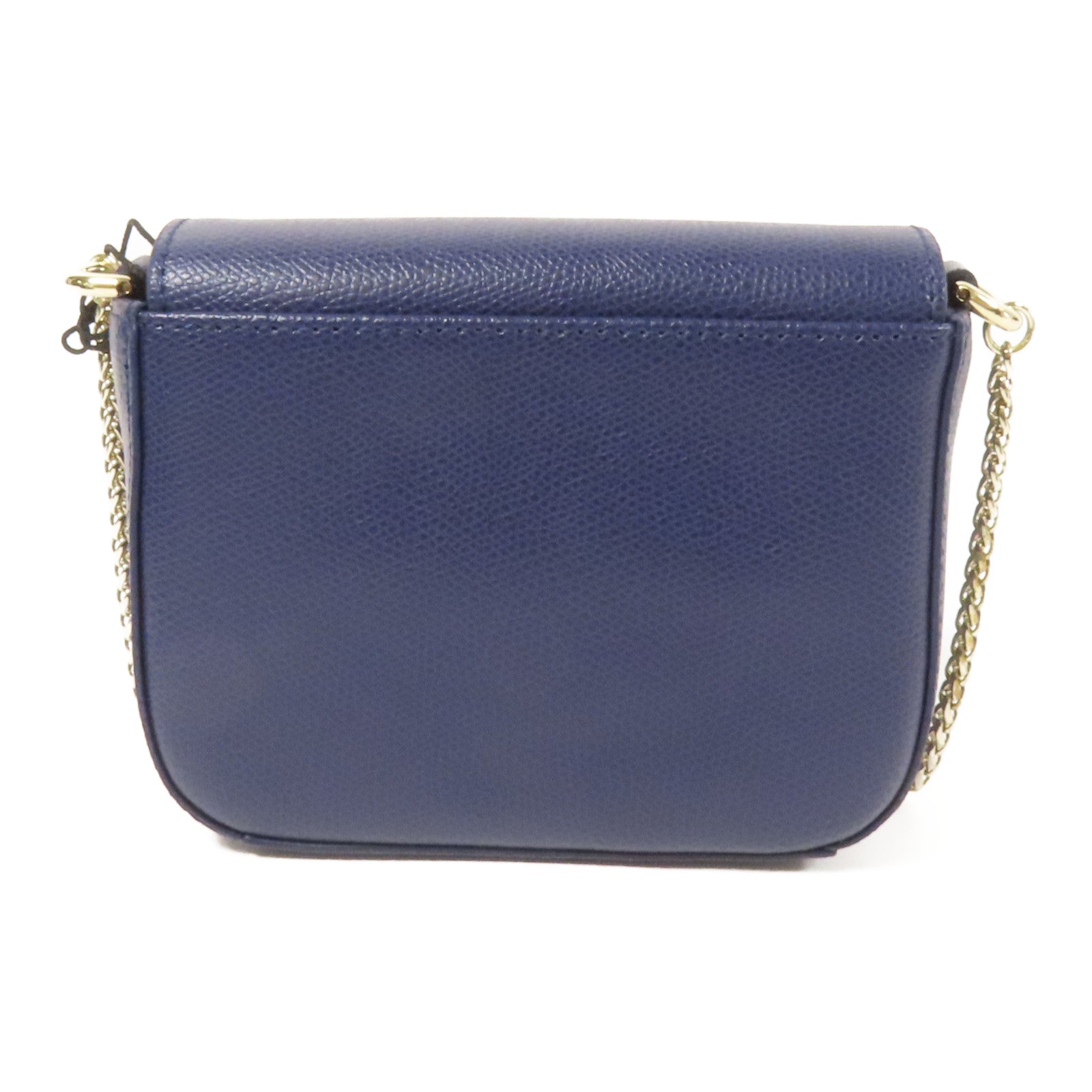 Furla 牛皮皮革Chain Shoulder金扣鏈帶肩背袋