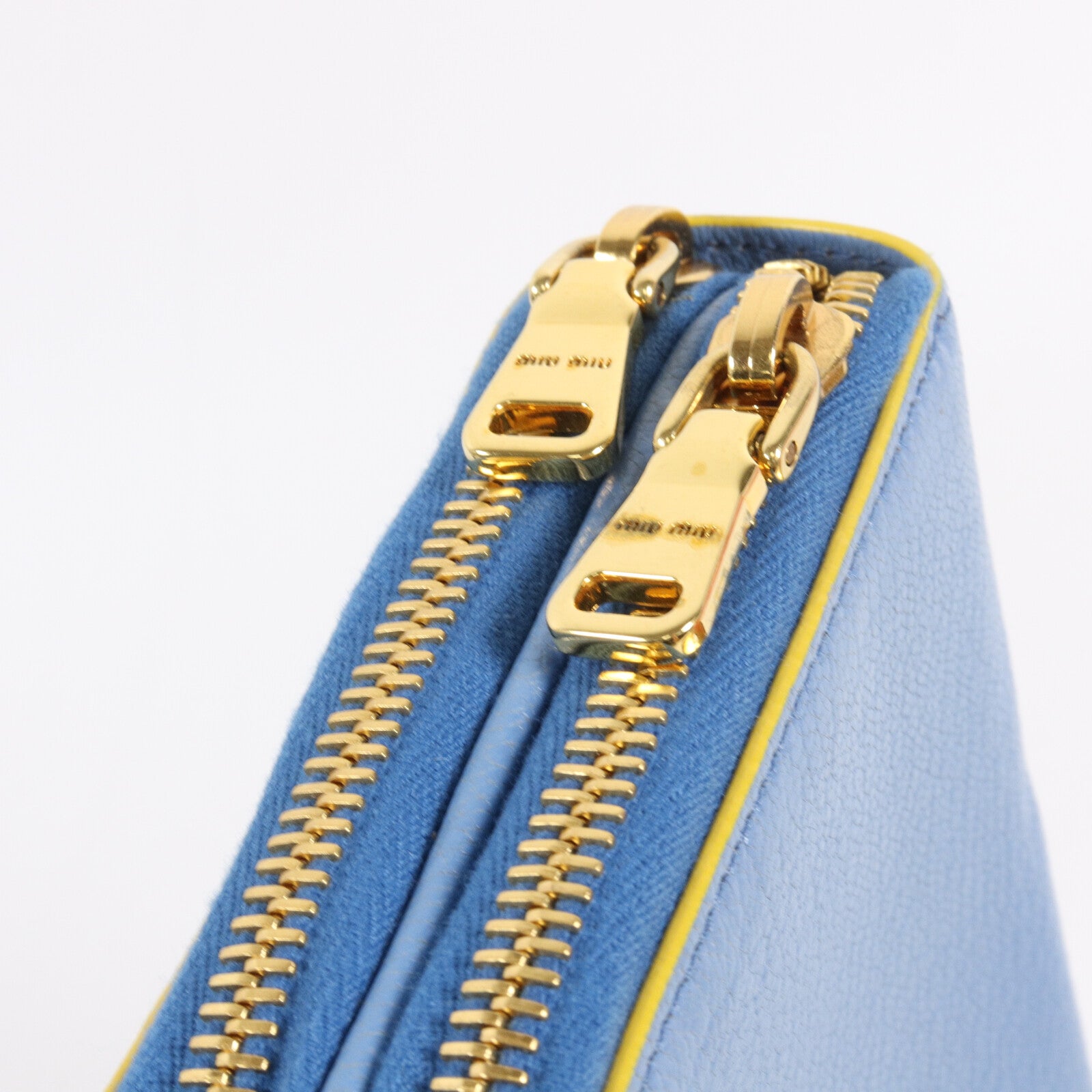 Miu Miu 牛皮皮革Zipper Long Wallet長錢包