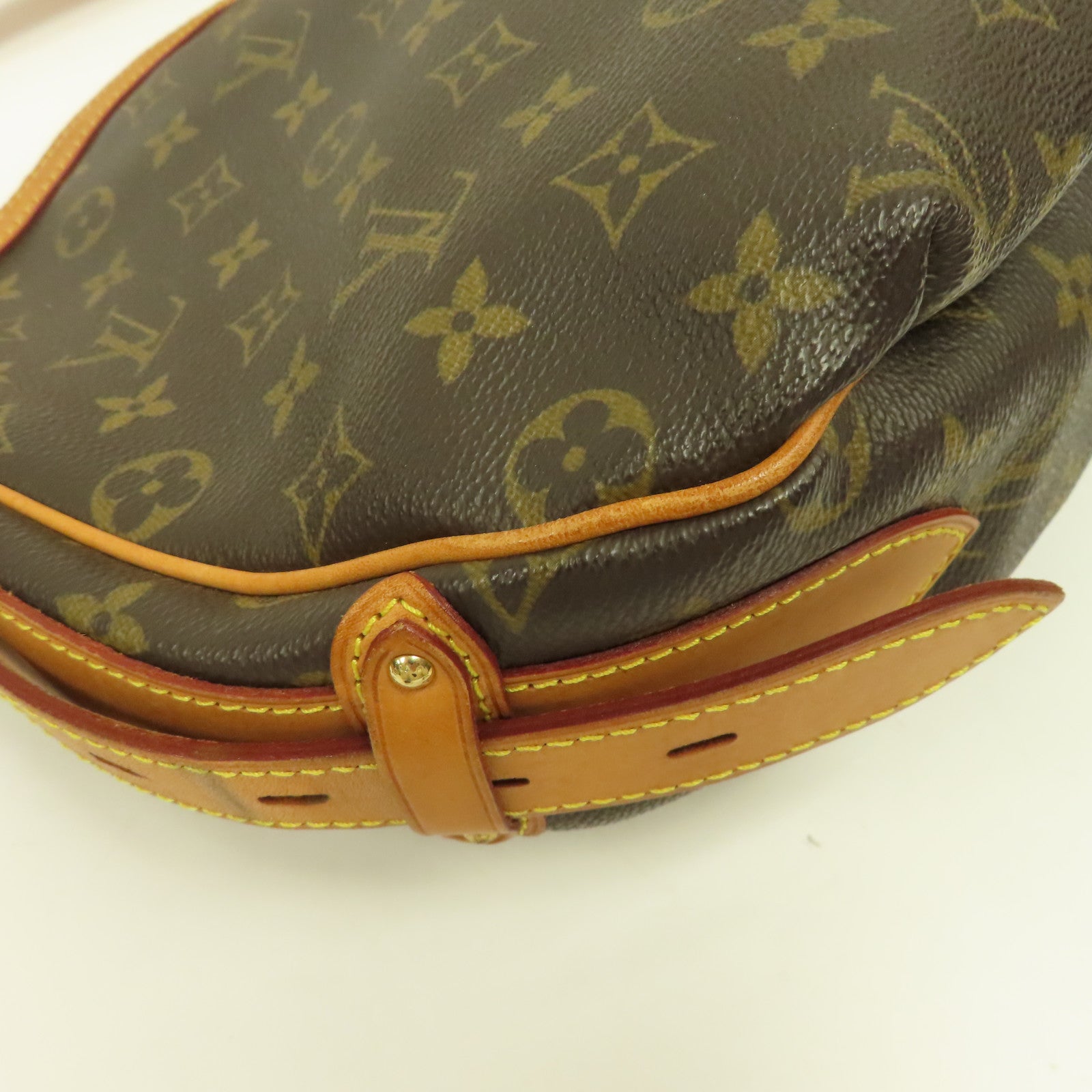LOUIS VUITTON Monogram Tulum GM金扣肩背袋啡色