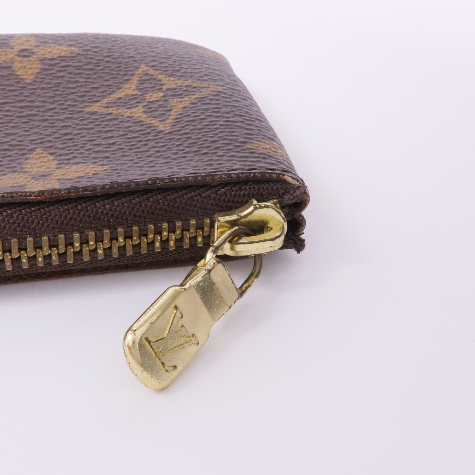 LOUIS VUITTON Monogram Key Pouch金扣鎖匙包