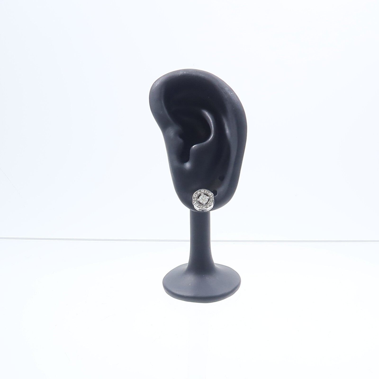 BVLGARI 18K白金Diamond Earrings鑽石耳環