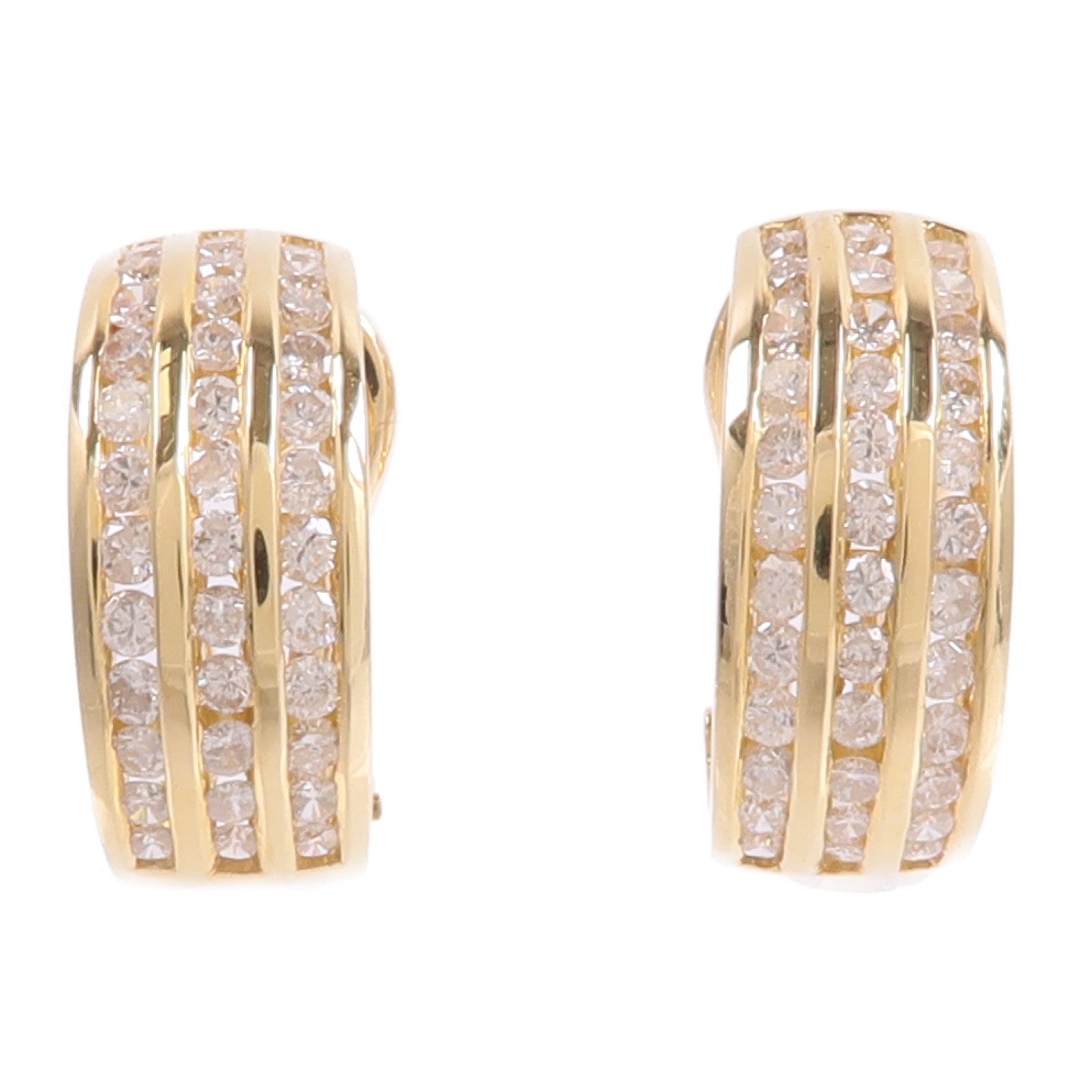JEWELRY 18K黃金Diamond Earrings鑽石耳環