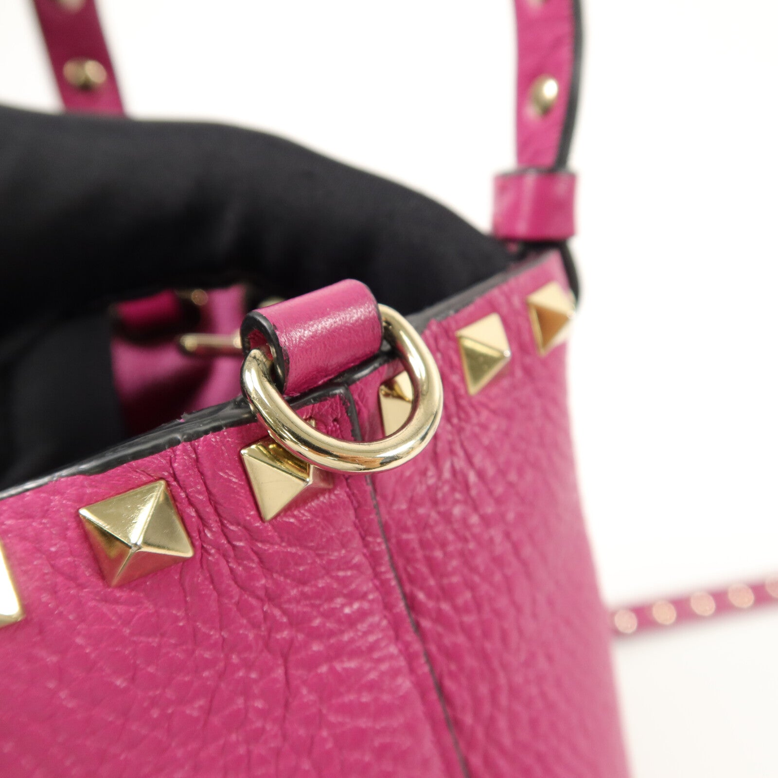 Valentino 牛皮皮革Bucket Bag手挽肩背兩用袋