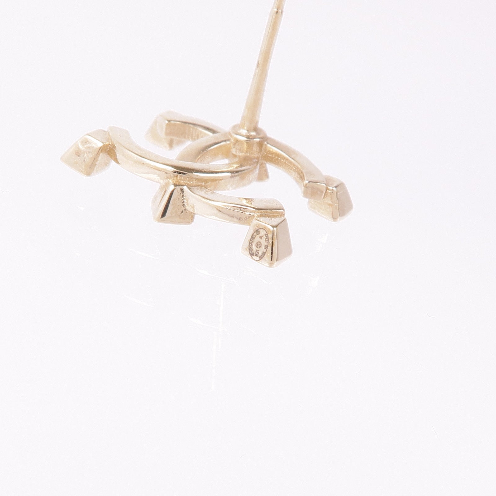 CHANEL CC Earrings Accessories Metal Gold