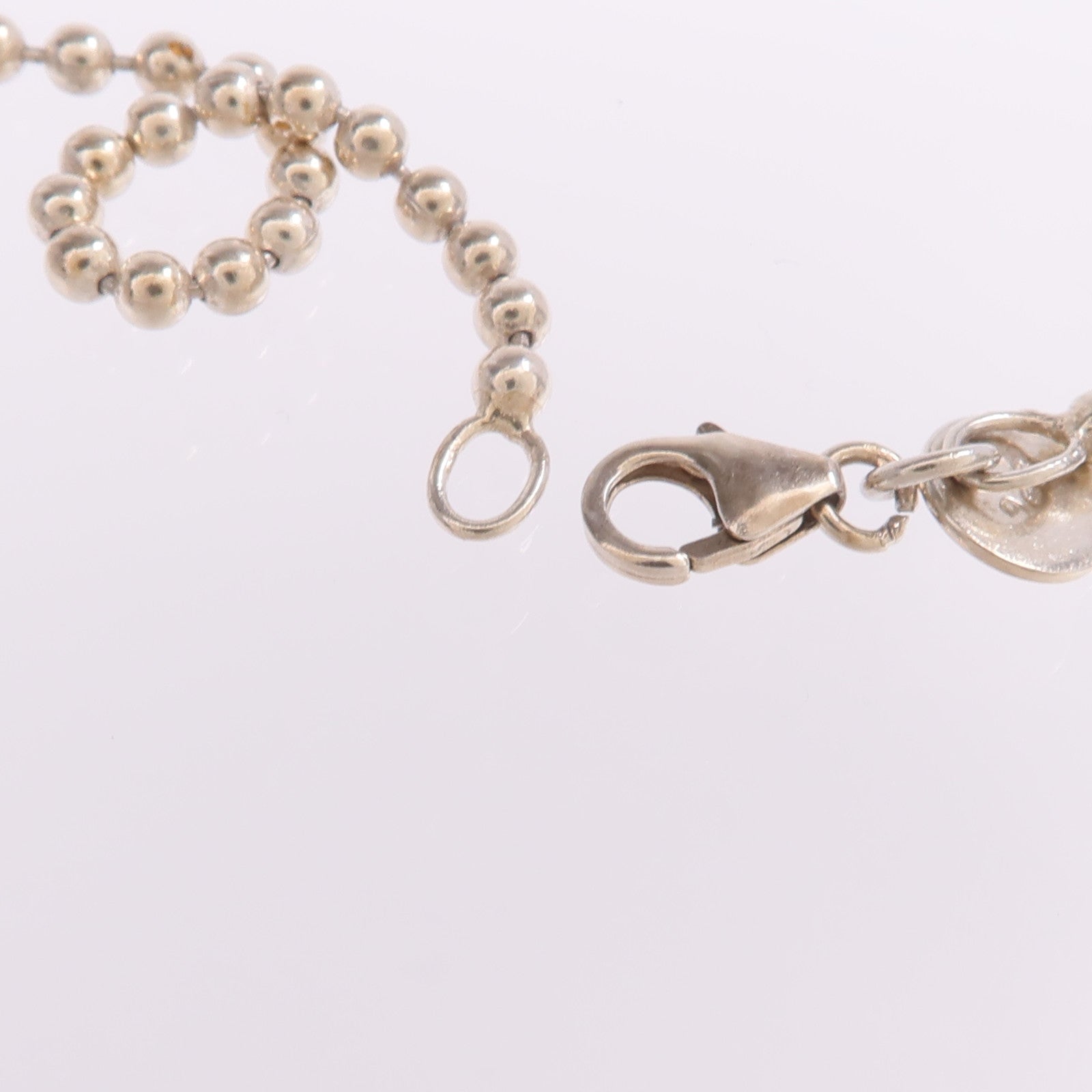 TIFFANY＆CO 925純銀Round Disc Necklace項鍊