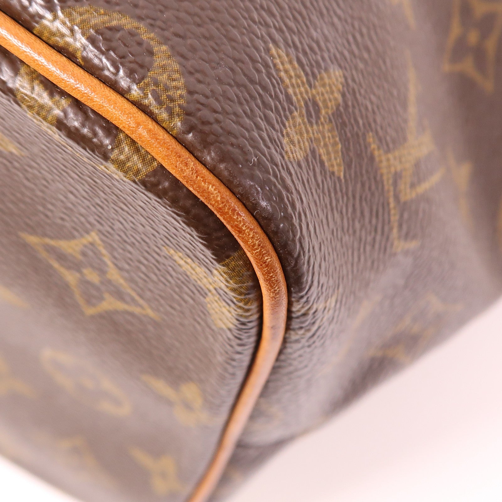 LOUIS VUITTON LV GHW Palermo PM 2 Way Shoulder Bag M40145 Monogram Brown