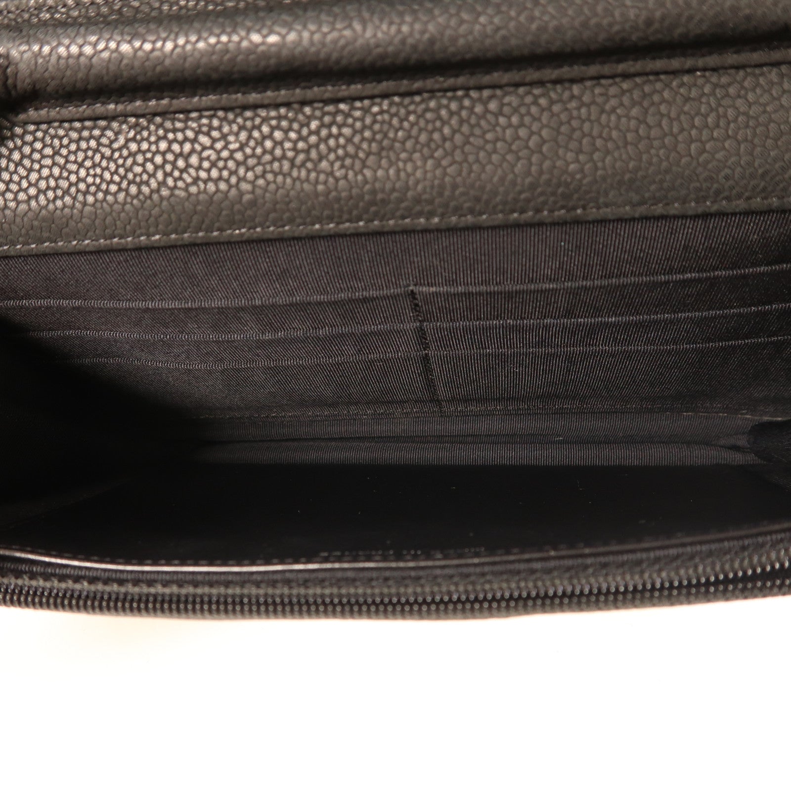 CHANEL 牛皮皮革WOC Wallet On Chain銀扣鏈帶肩背袋