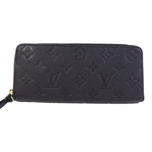 LOUIS VUITTON Monogram Empreinte Portefeuille Wallet Long Wallet金扣拉鏈長錢包