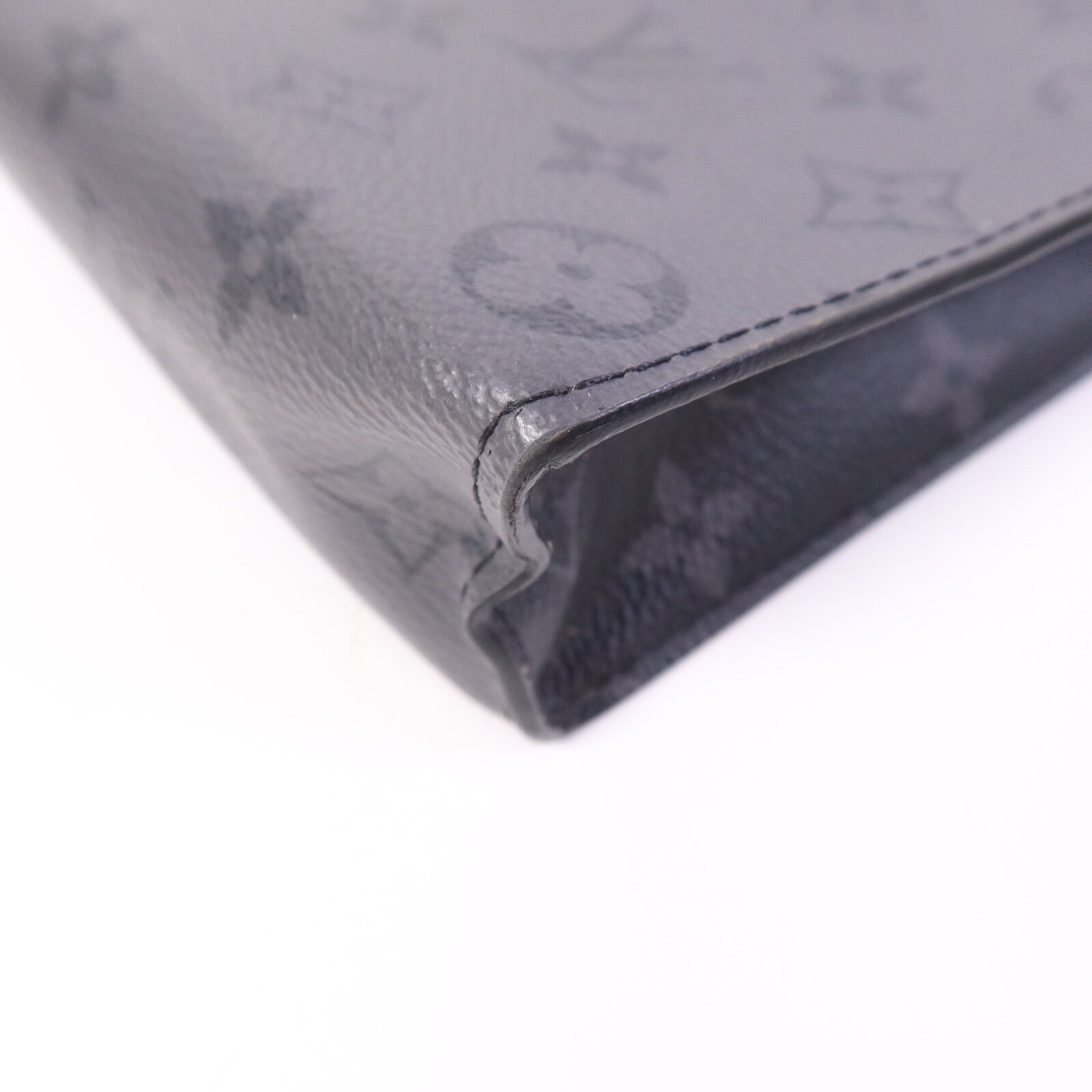 LOUIS VUITTON Monogram Pochette Voyage MM銀扣手拿包