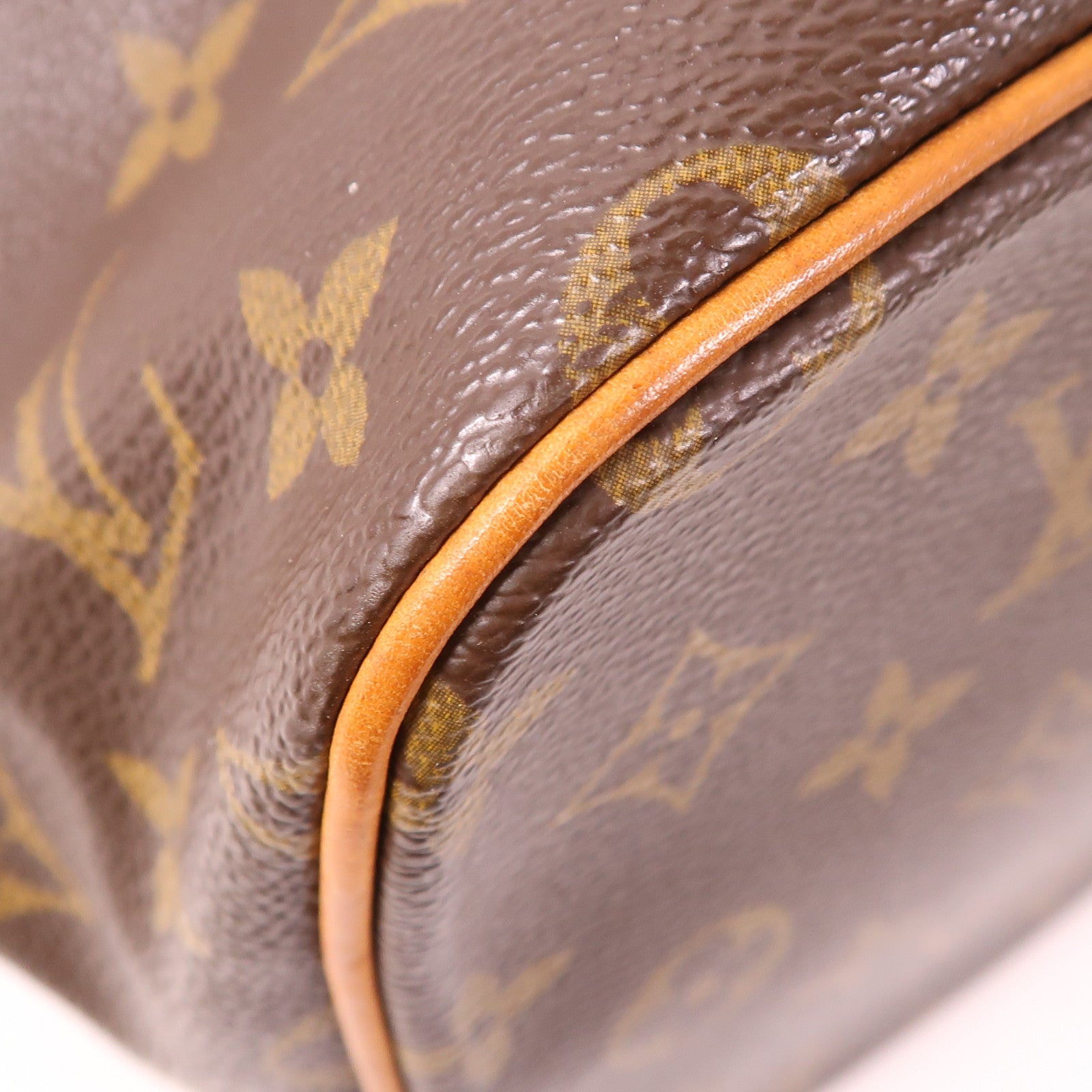 LOUIS VUITTON LV GHW Palermo PM 2 Way Shoulder Bag M40145 Monogram Brown