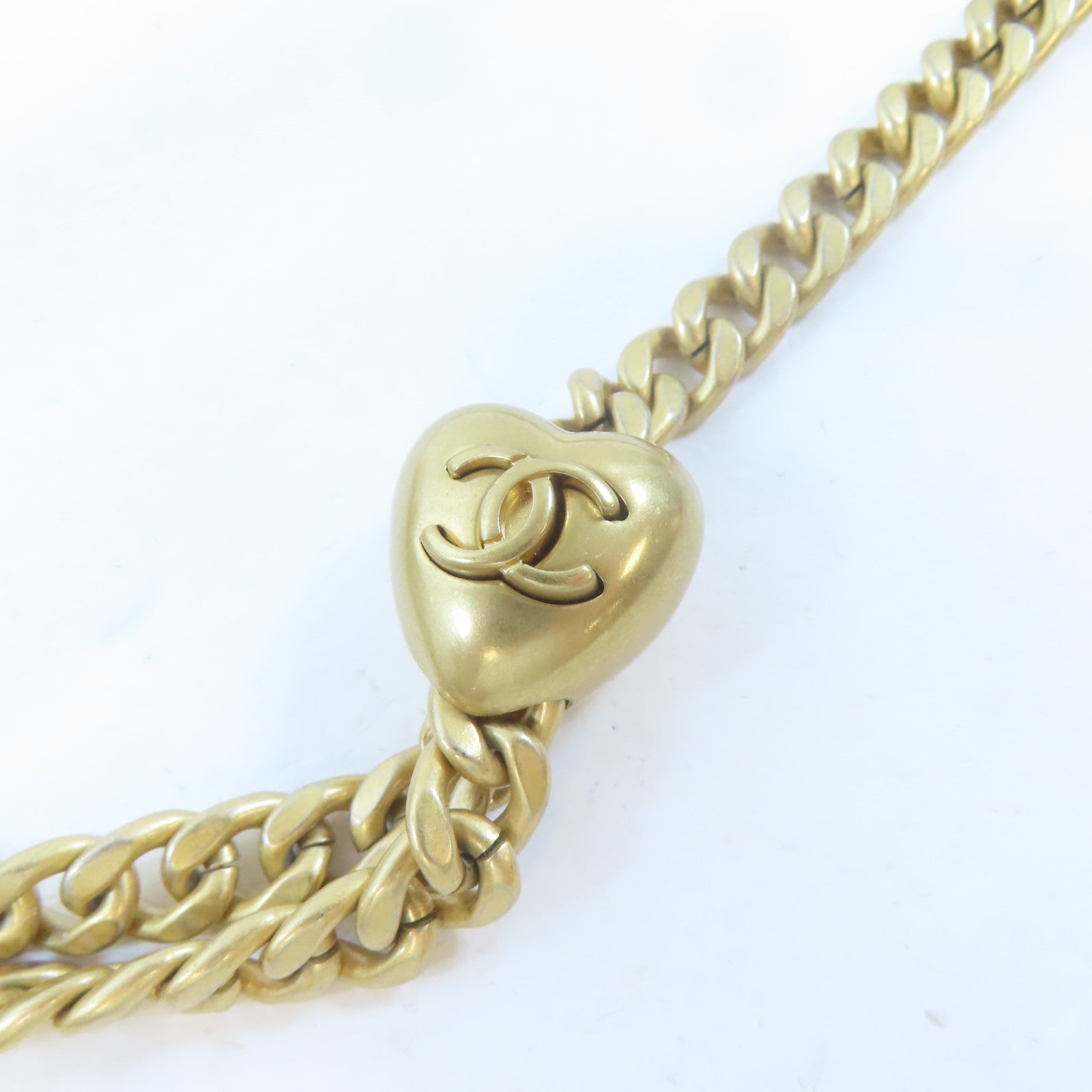 CHANEL 【激減優惠】菱格牛皮皮革WOC Wallet On Chain金扣鏈帶肩背袋白色