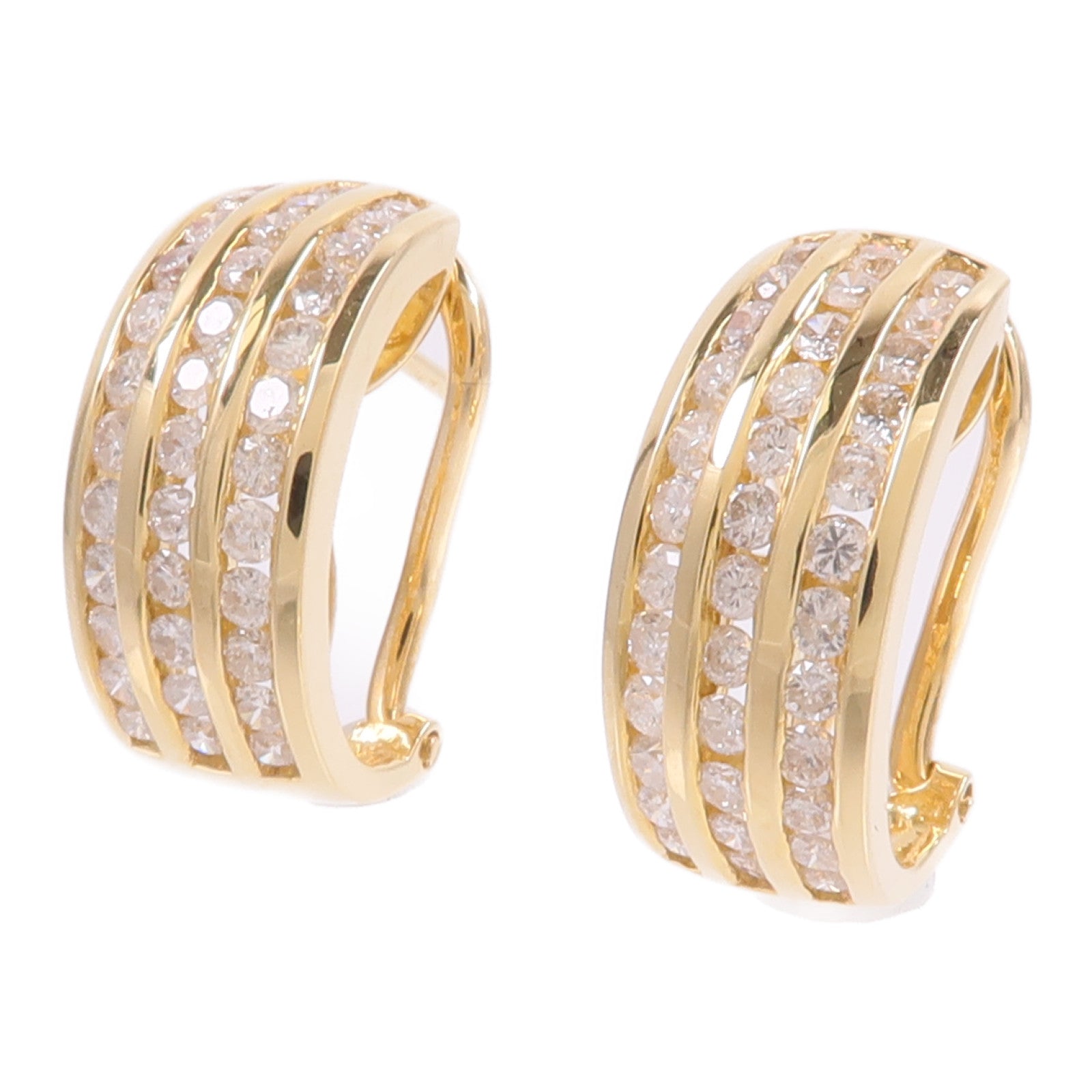 JEWELRY 18K黃金Diamond Earrings鑽石耳環
