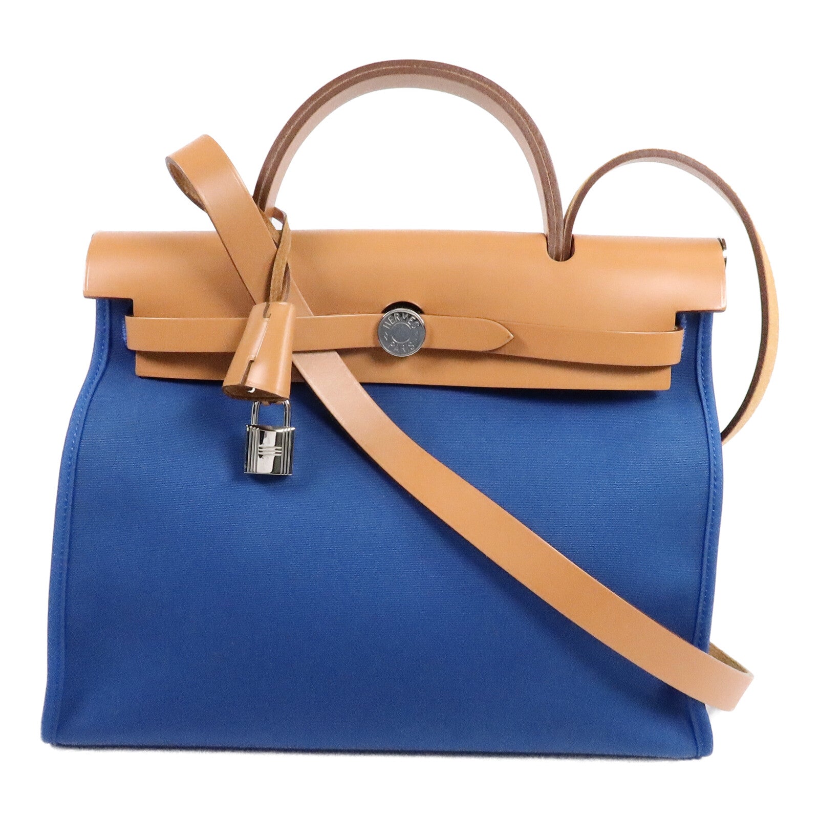HERMES 帆布Herbag PM手挽肩背兩用袋