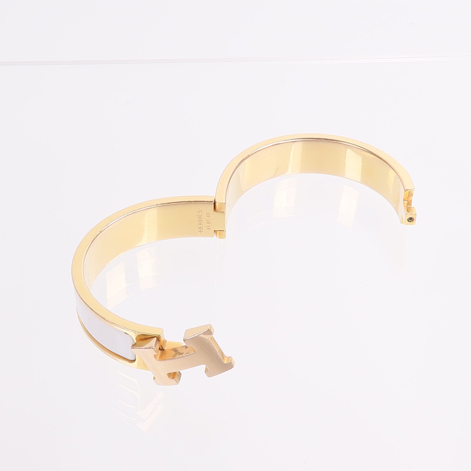 HERMES 金屬Clic H手鐲