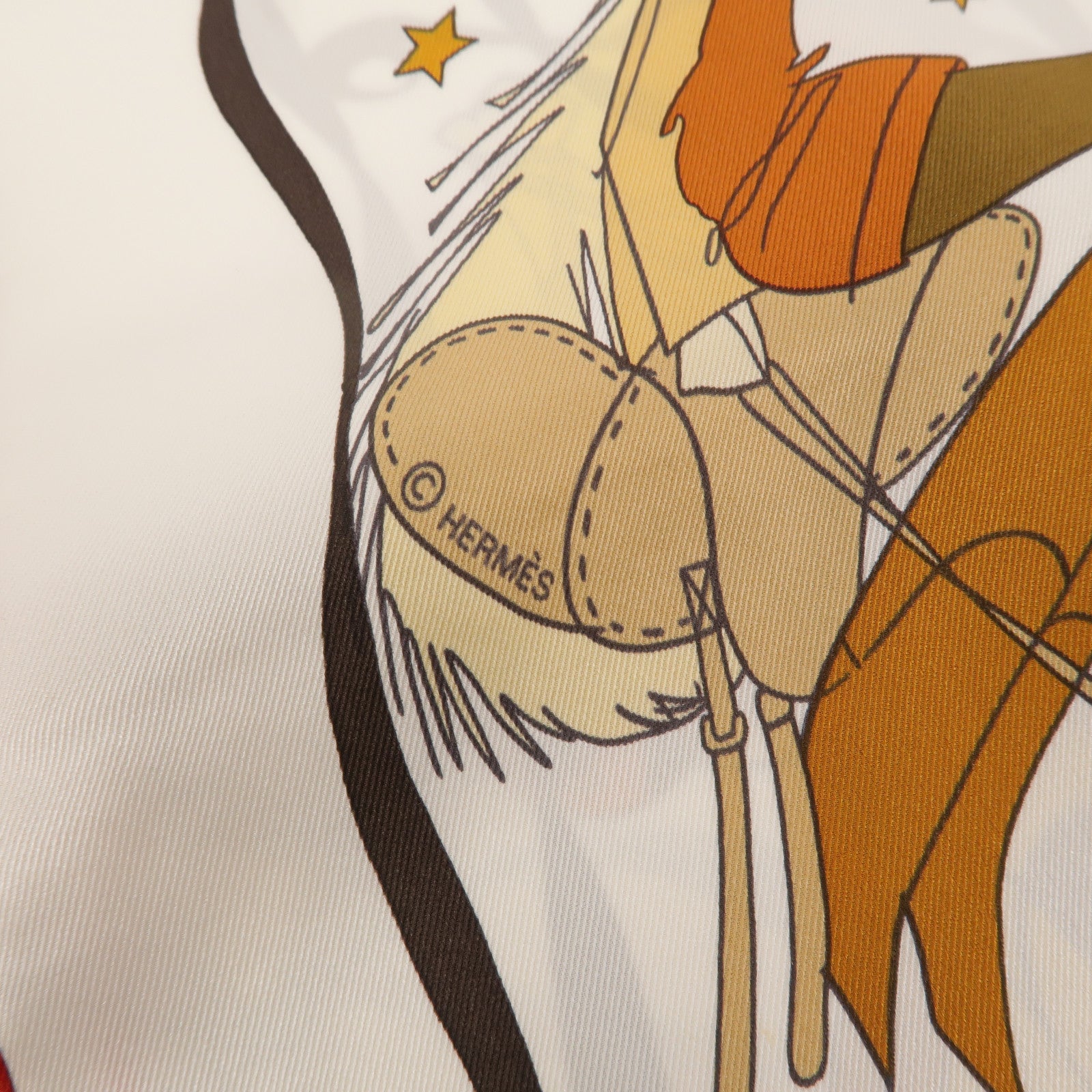HERMES 絲質Scarf 65x65絲巾