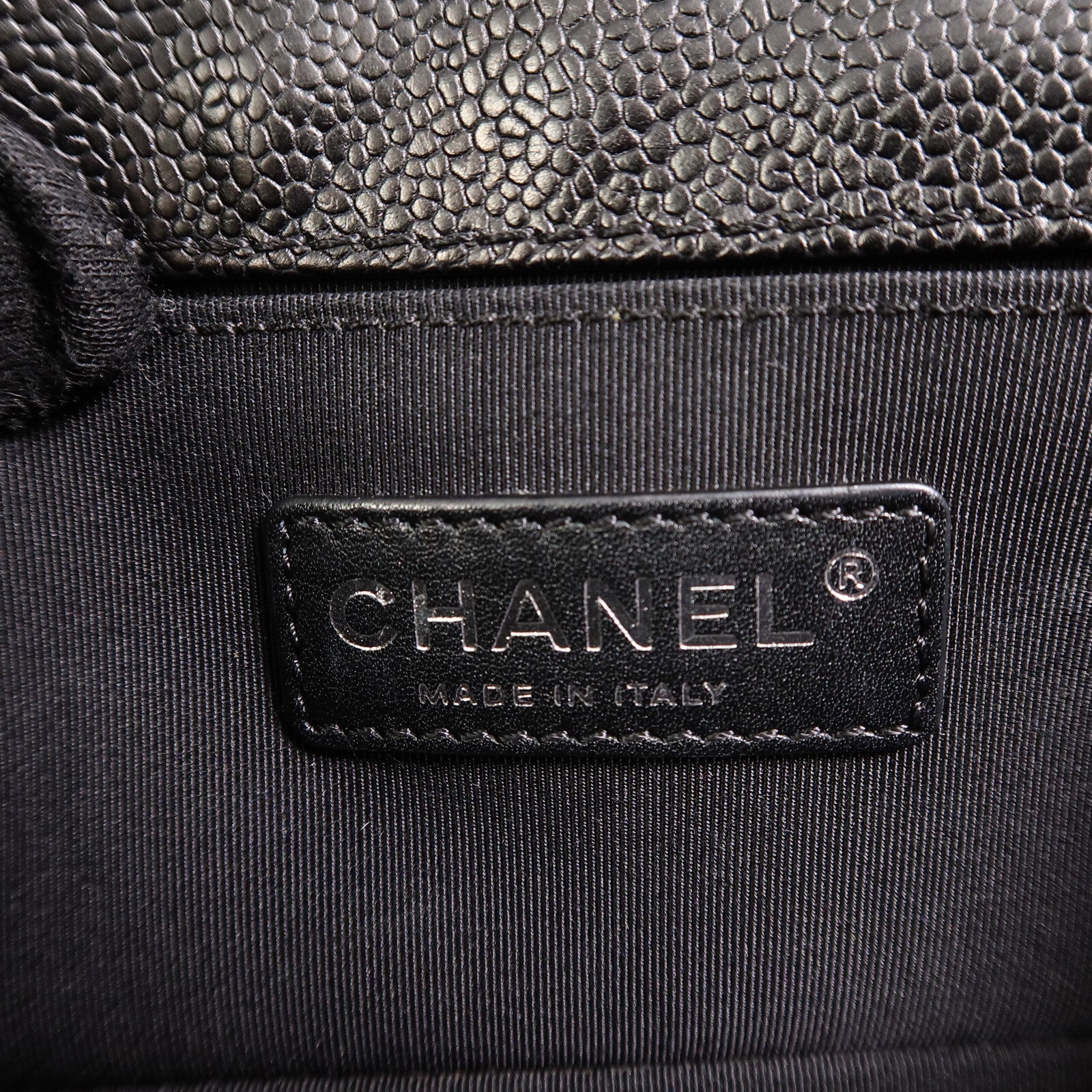 CHANEL 牛皮皮革Boy 20鏈帶肩背袋