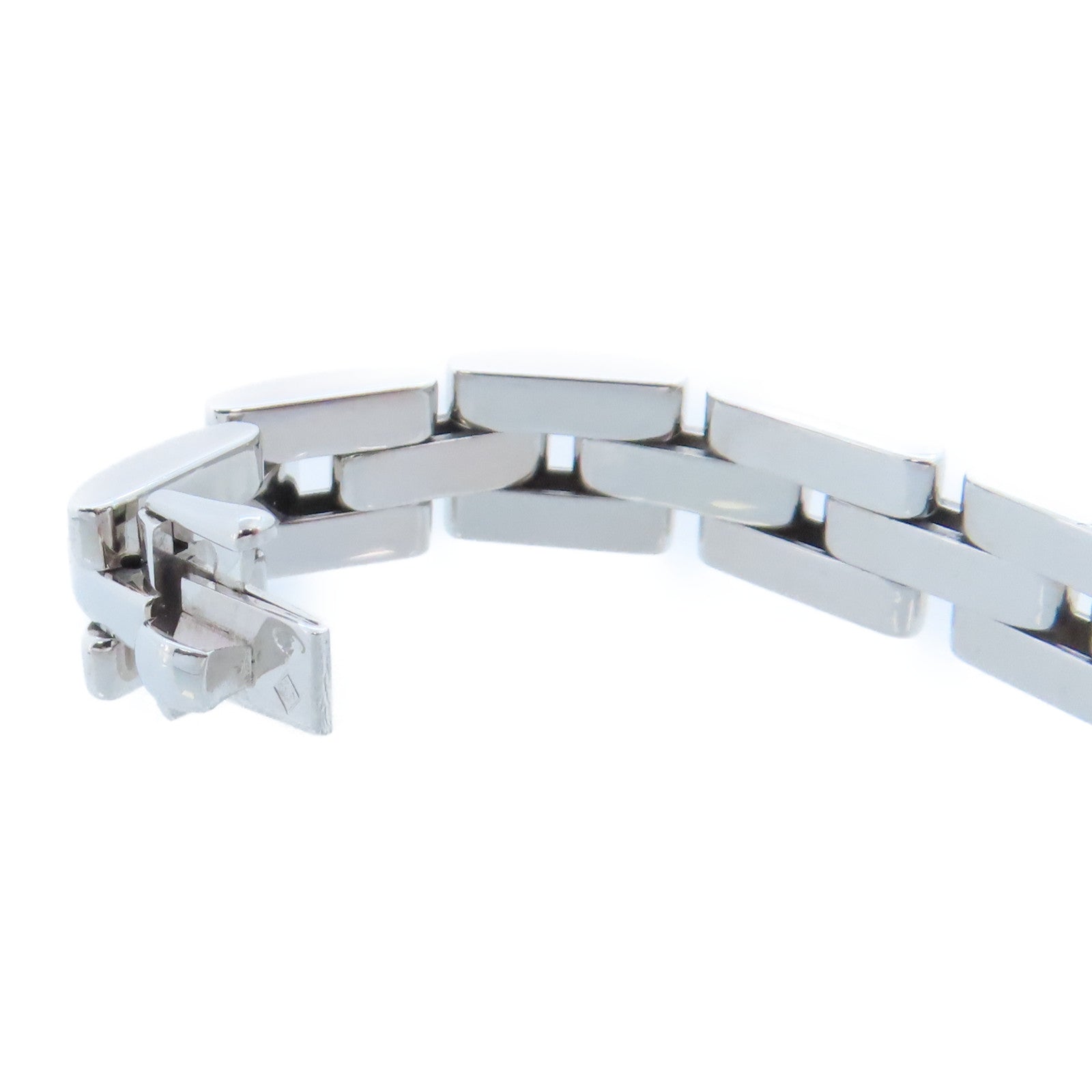 CARTIER SHW Mayon Pantail Bracelet Bangle 18K White Gold