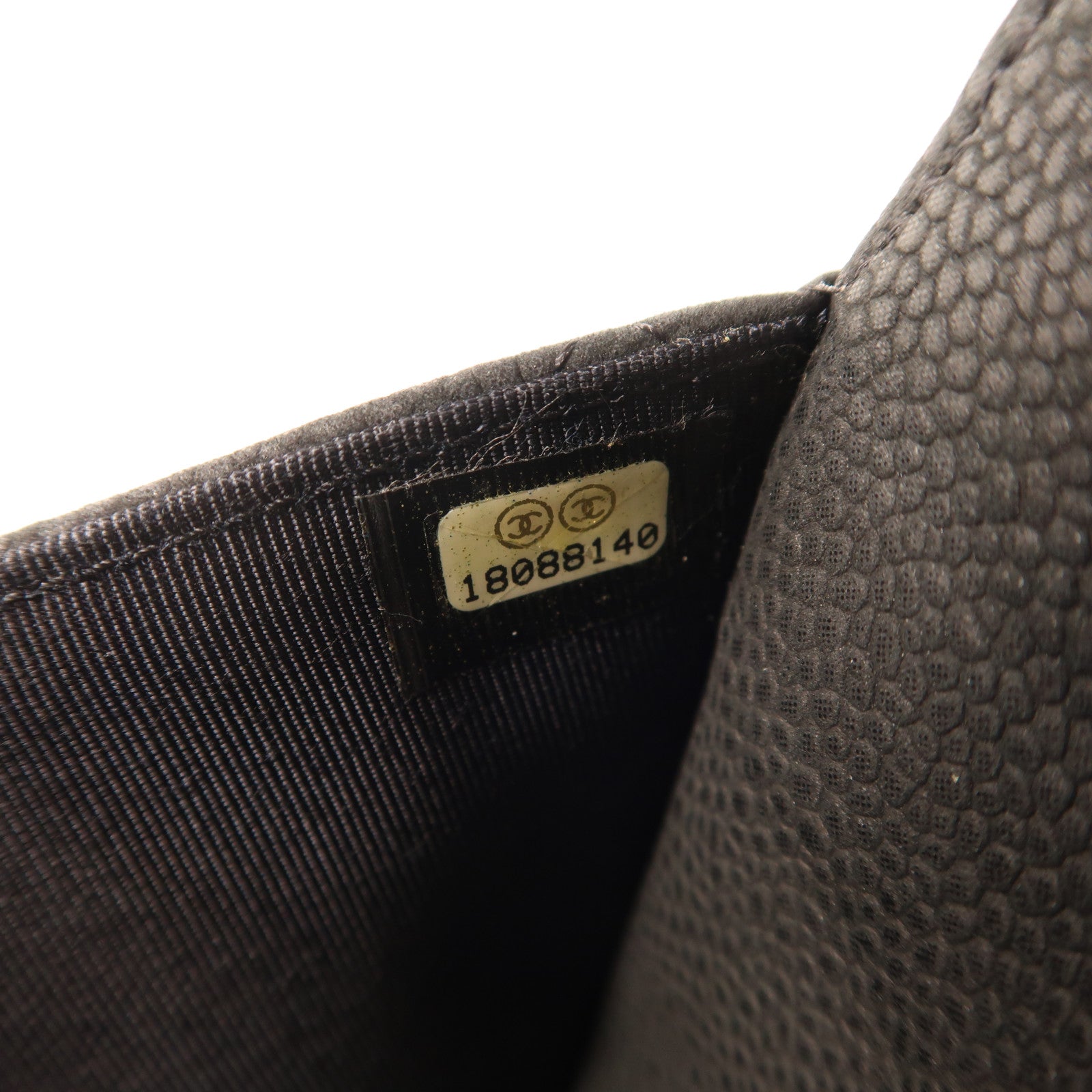 CHANEL 牛皮皮革WOC Wallet On Chain銀扣鏈帶肩背袋