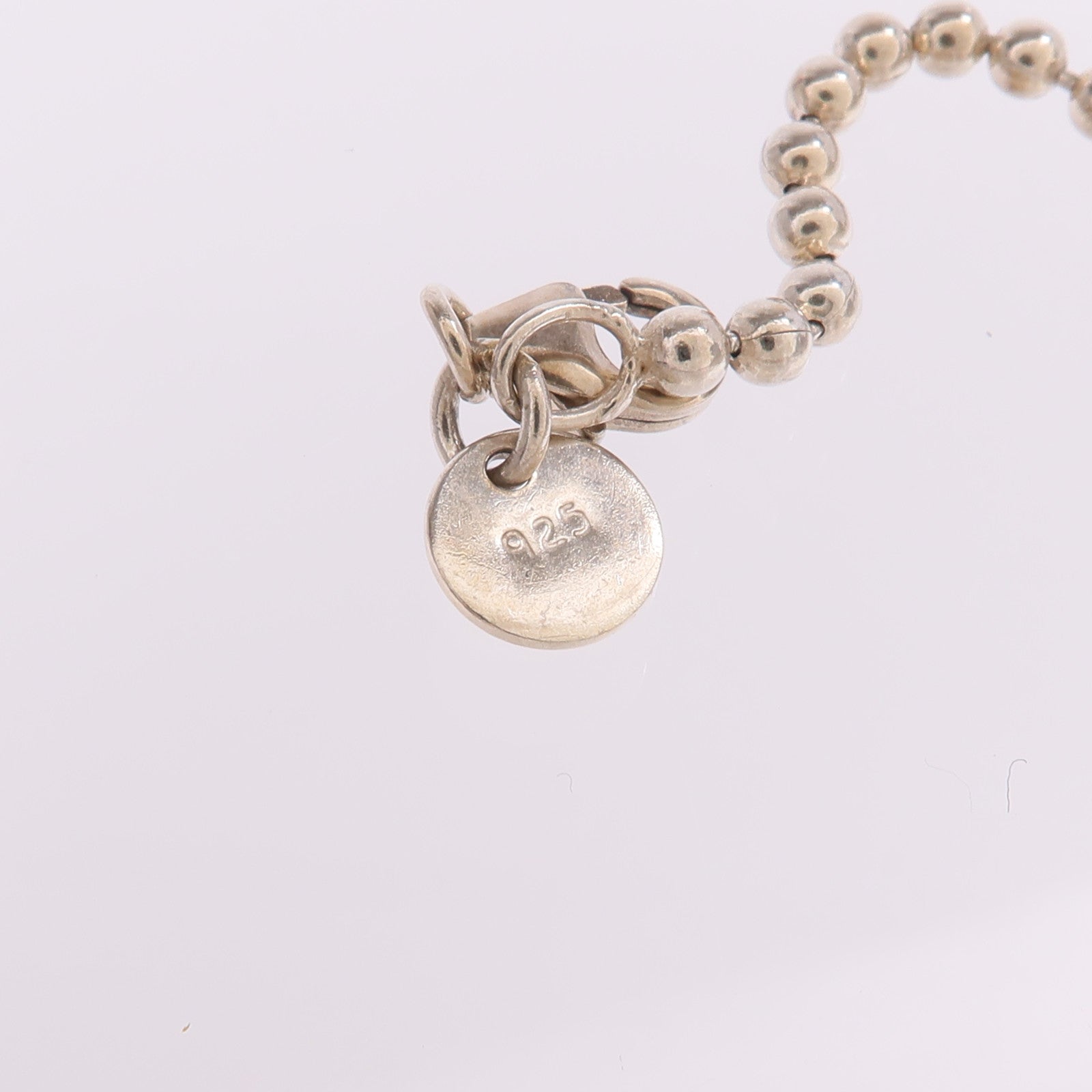 TIFFANY＆CO 925純銀Round Disc Necklace項鍊