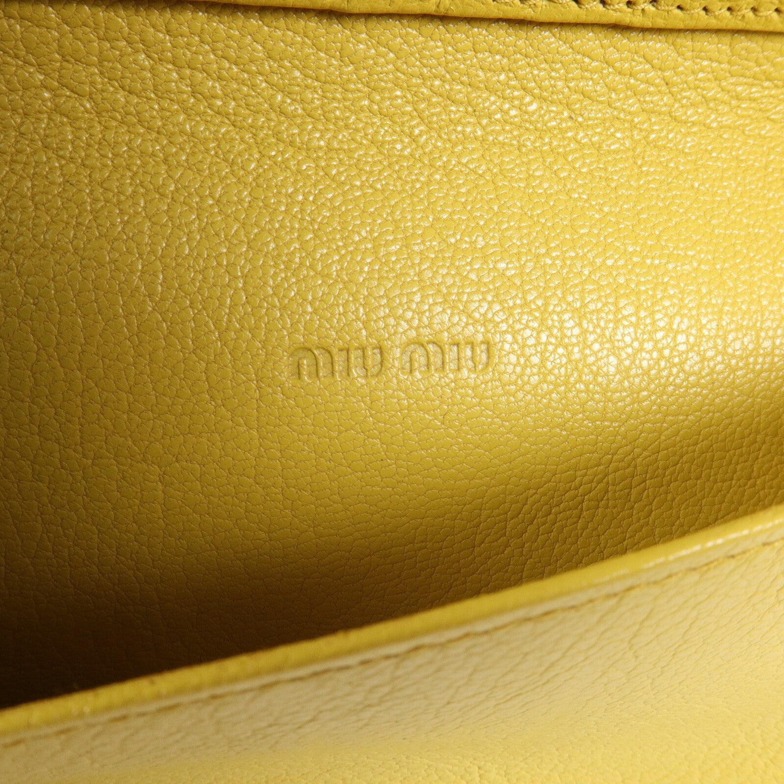 Miu Miu 牛皮皮革Zipper Long Wallet長錢包