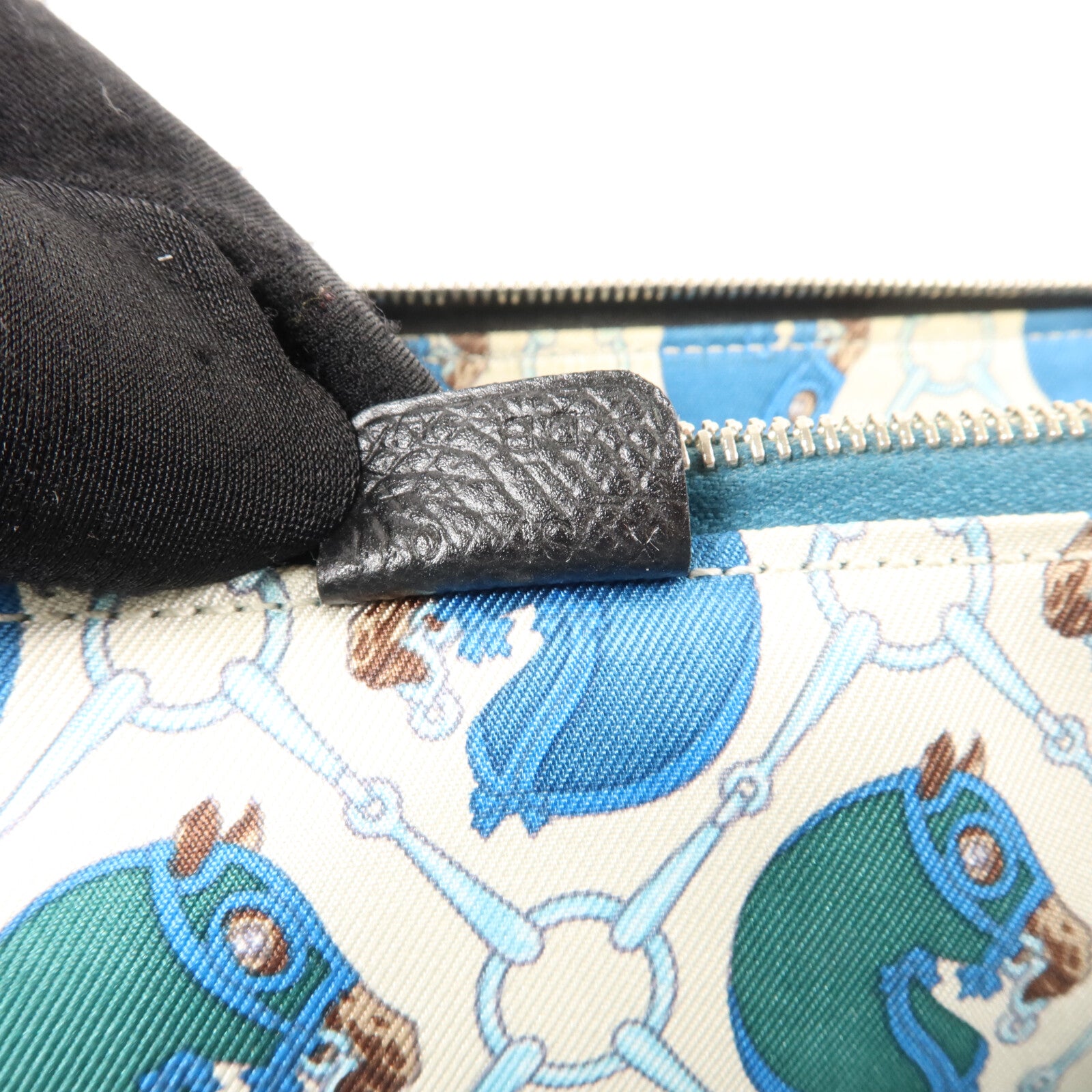 HERMES Epsom皮革Silk In Wallet長錢包Noir