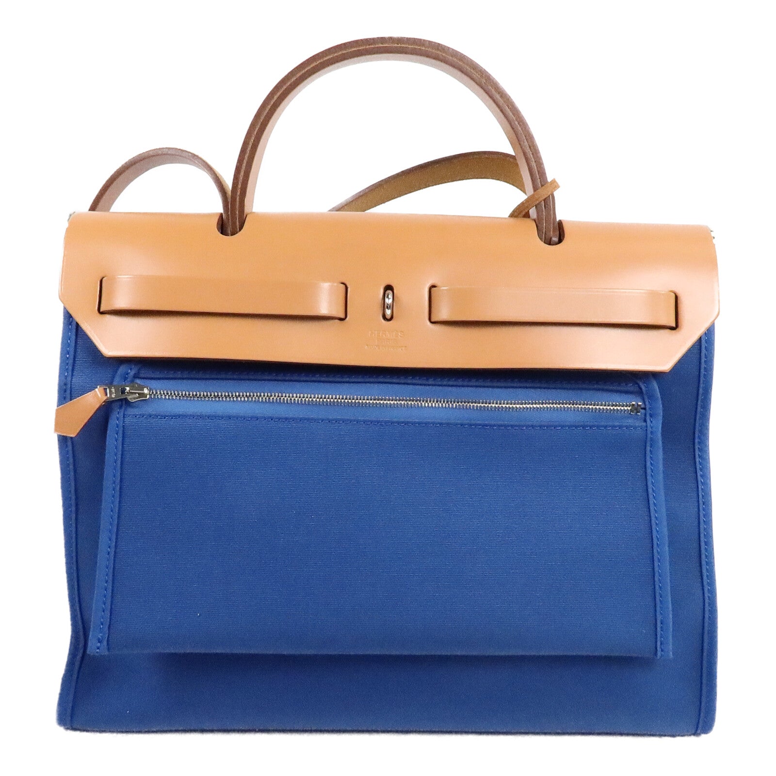 HERMES 帆布Herbag PM手挽肩背兩用袋