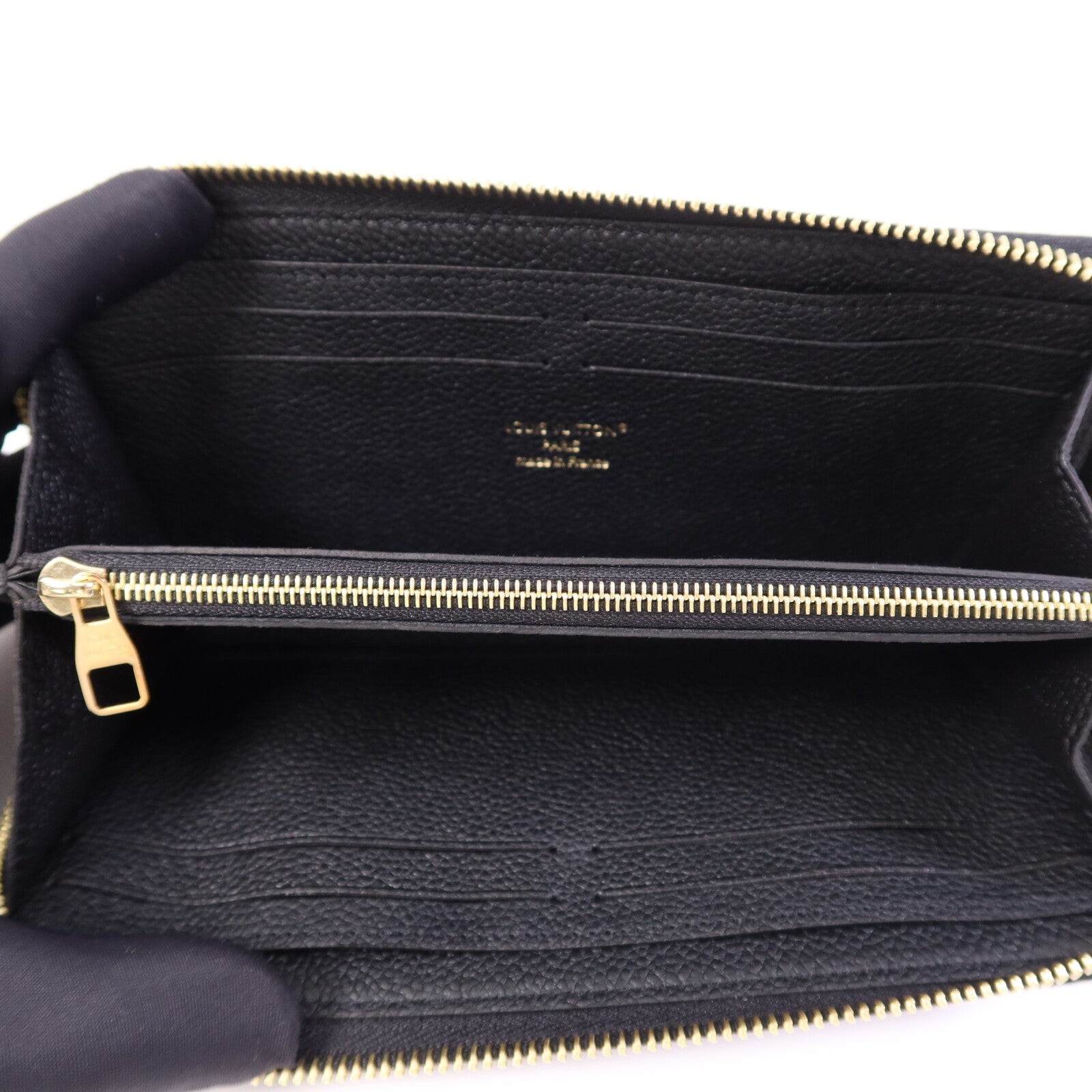 LOUIS VUITTON Monogram Empreinte Portefeuille Wallet Long Wallet金扣拉鏈長錢包