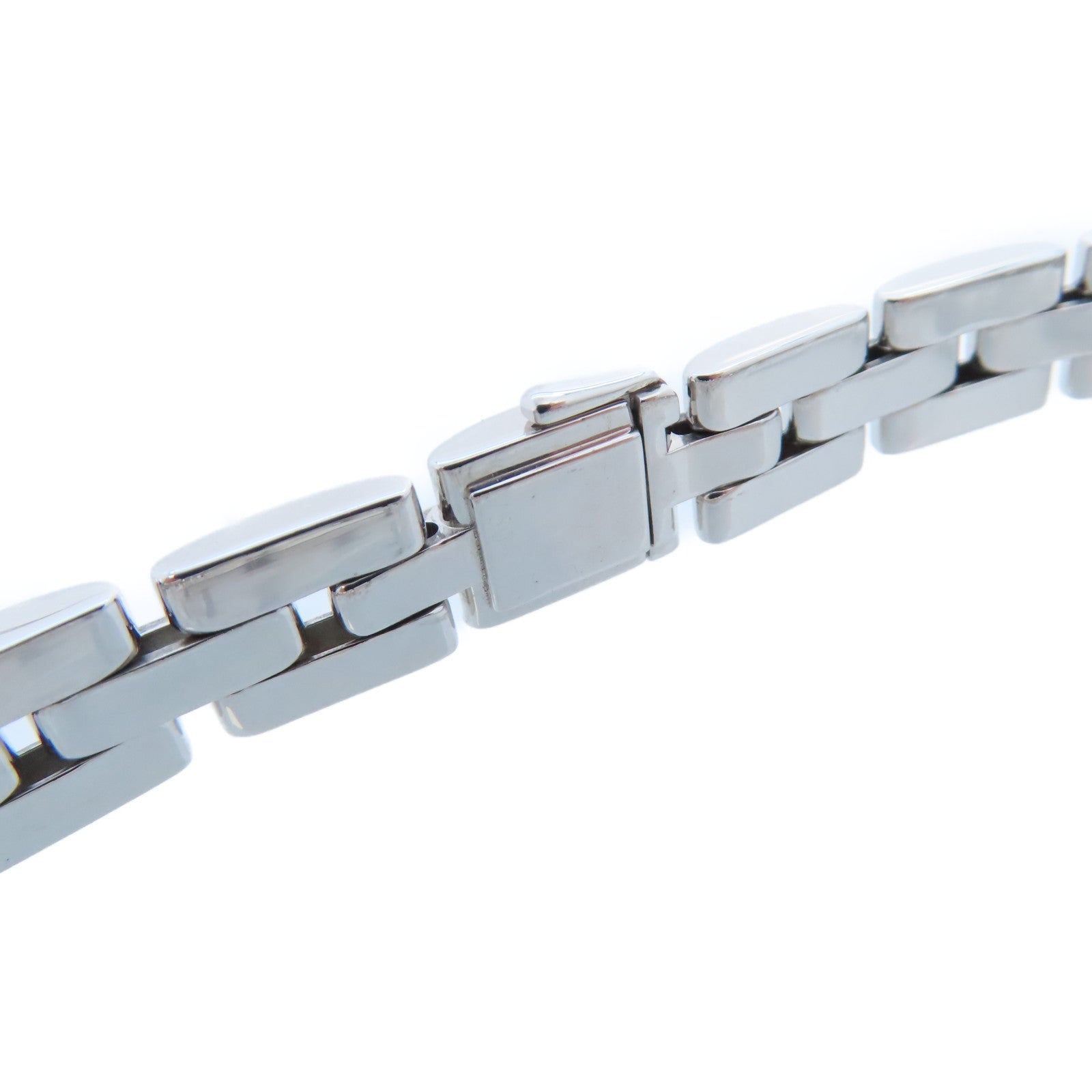 CARTIER SHW Mayon Pantail Bracelet Bangle 18K White Gold