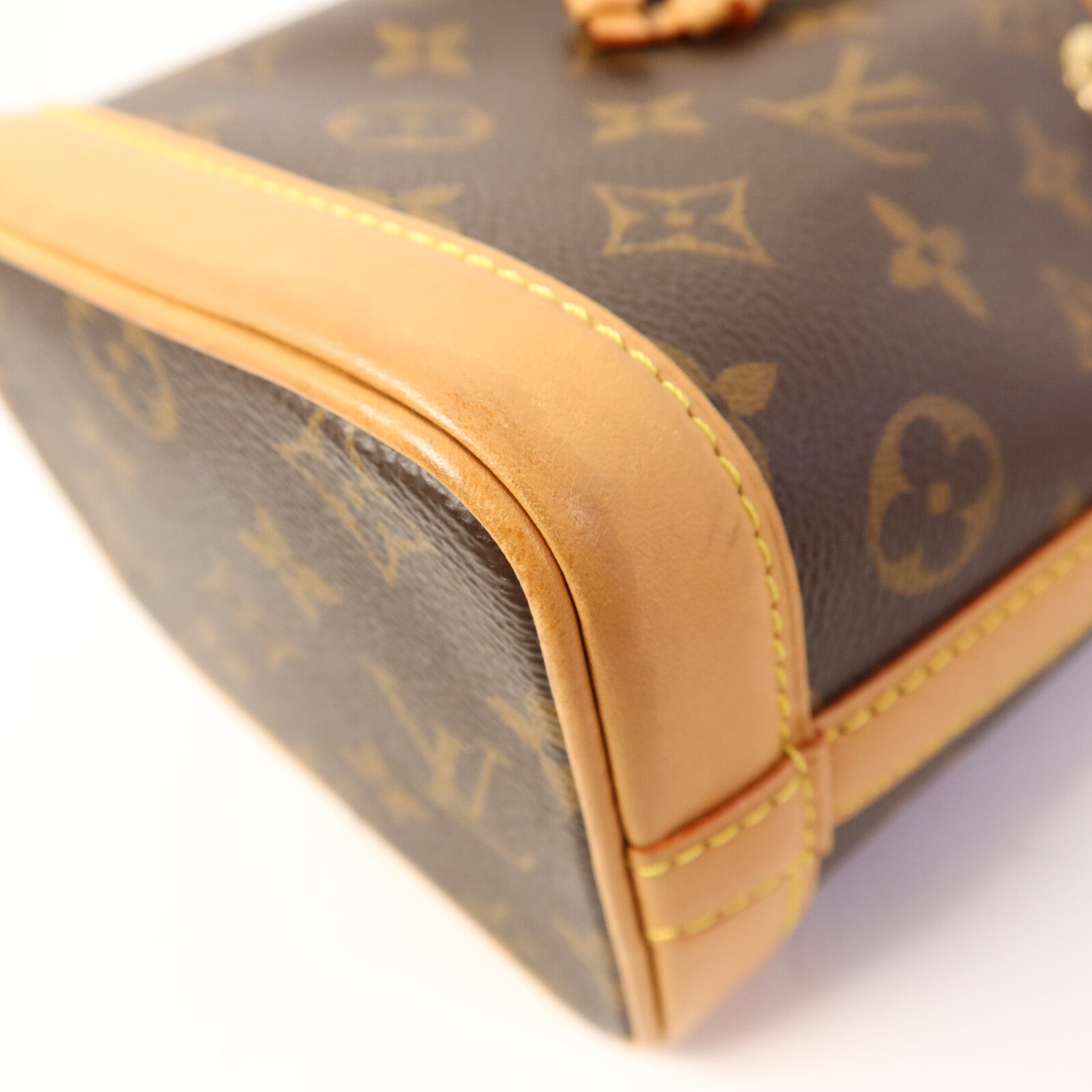 LOUIS VUITTON Monogram Nano Noe金扣手挽肩背兩用袋