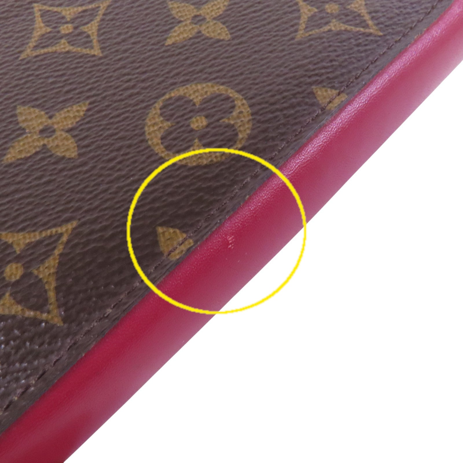 LOUIS VUITTON Monogram Portefeuille Wallet金扣短錢包