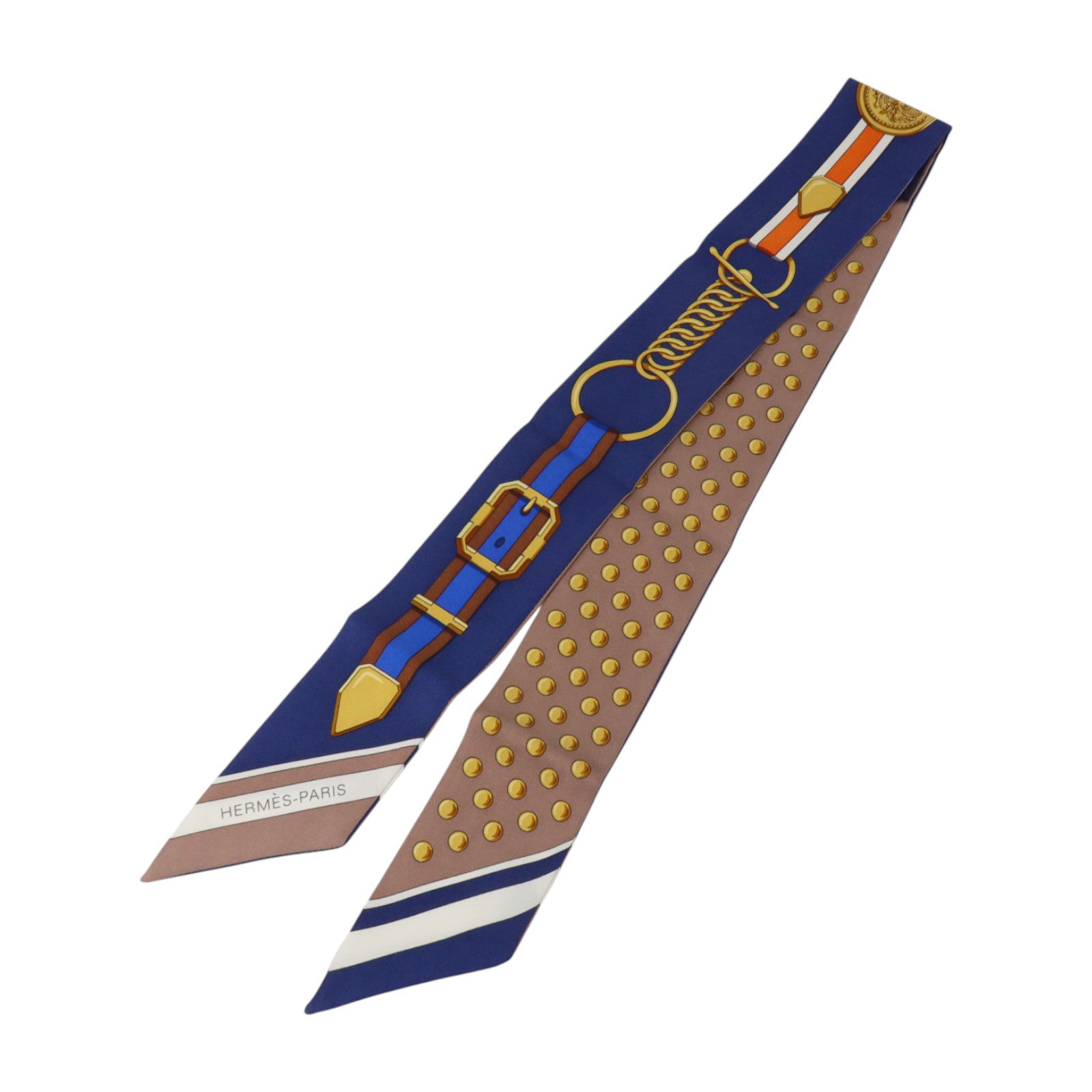 HERMES 絲質Twilly絲巾