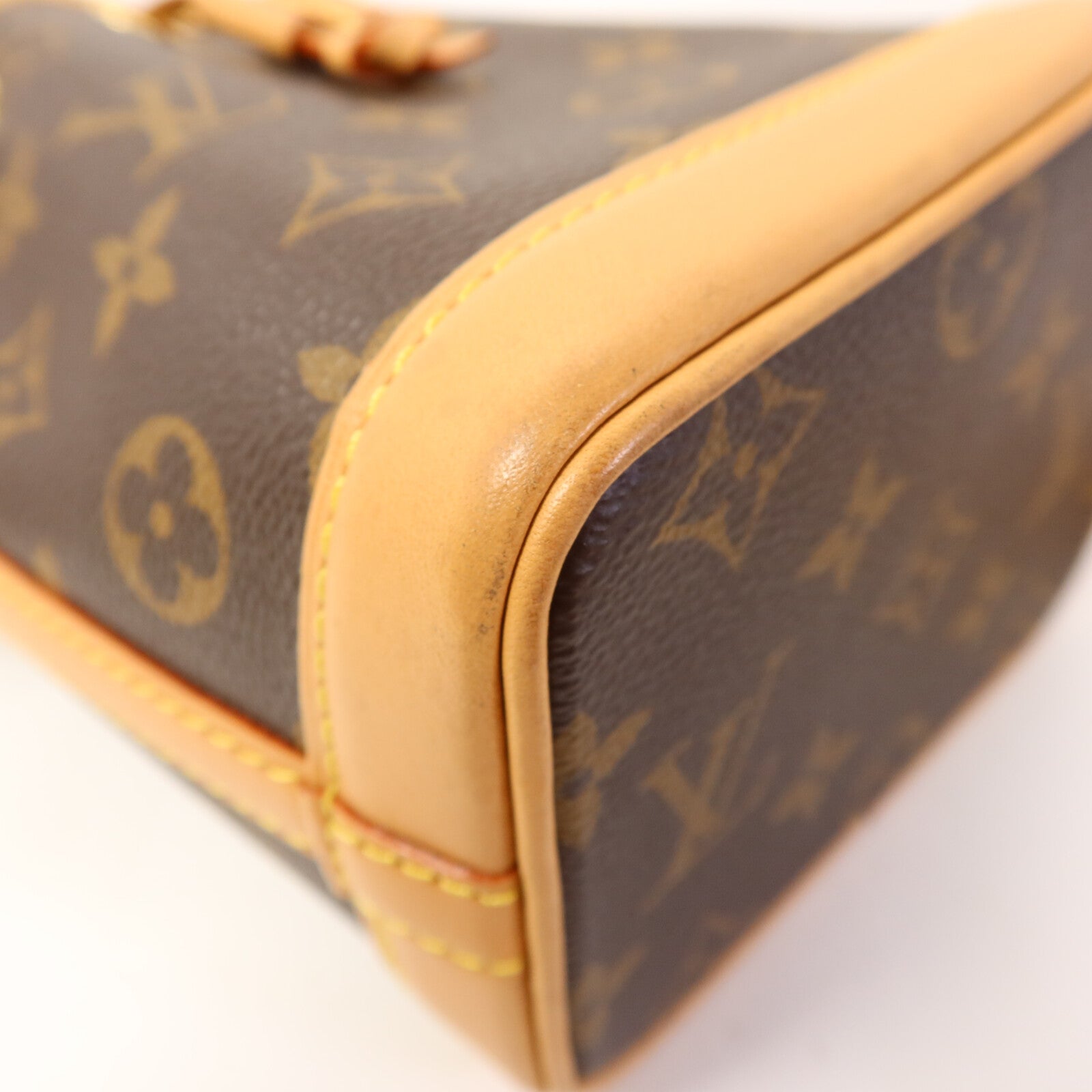 LOUIS VUITTON Monogram Nano Noe金扣手挽肩背兩用袋