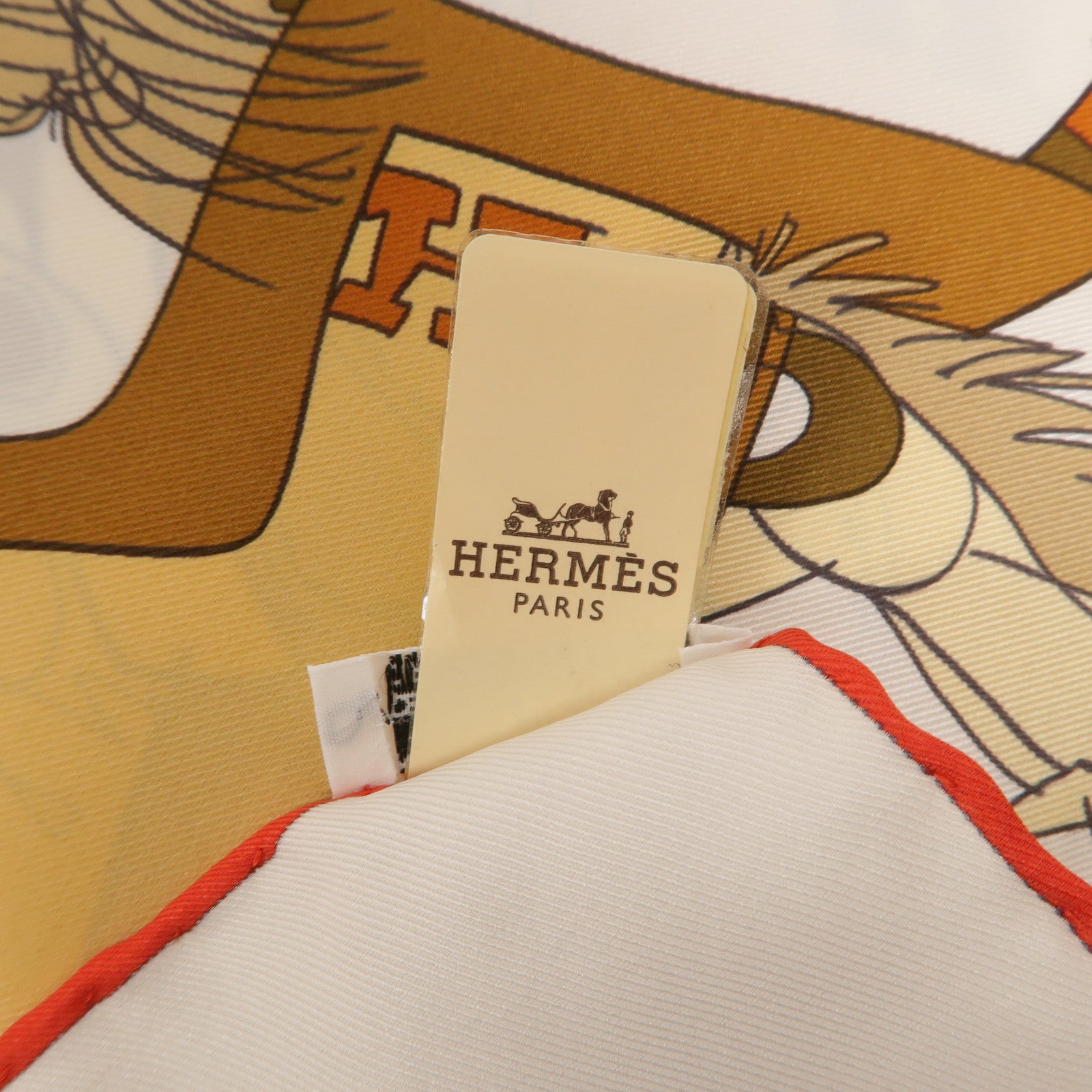 HERMES 絲質Scarf 65x65絲巾