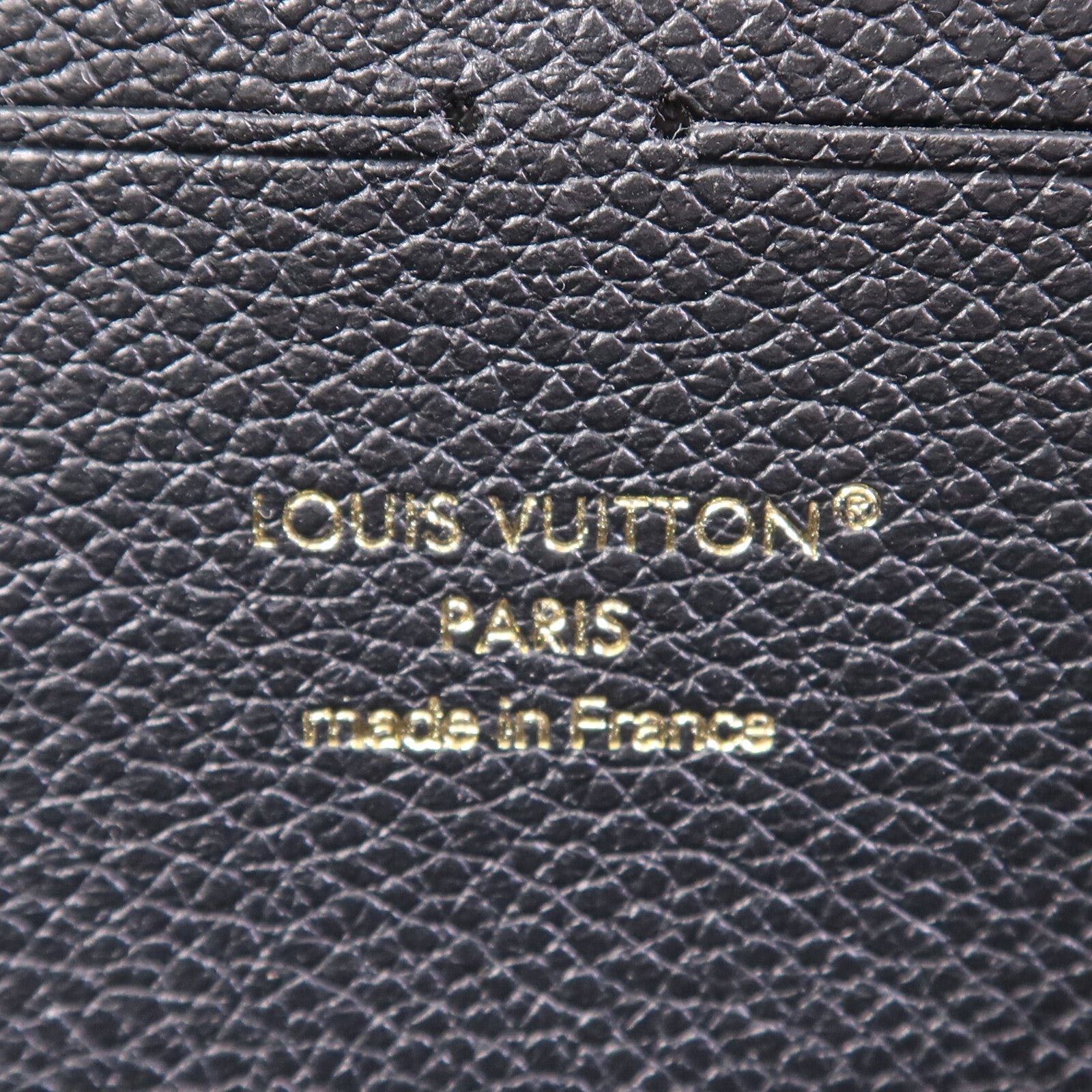 LOUIS VUITTON Monogram Empreinte Portefeuille Wallet Long Wallet金扣拉鏈長錢包