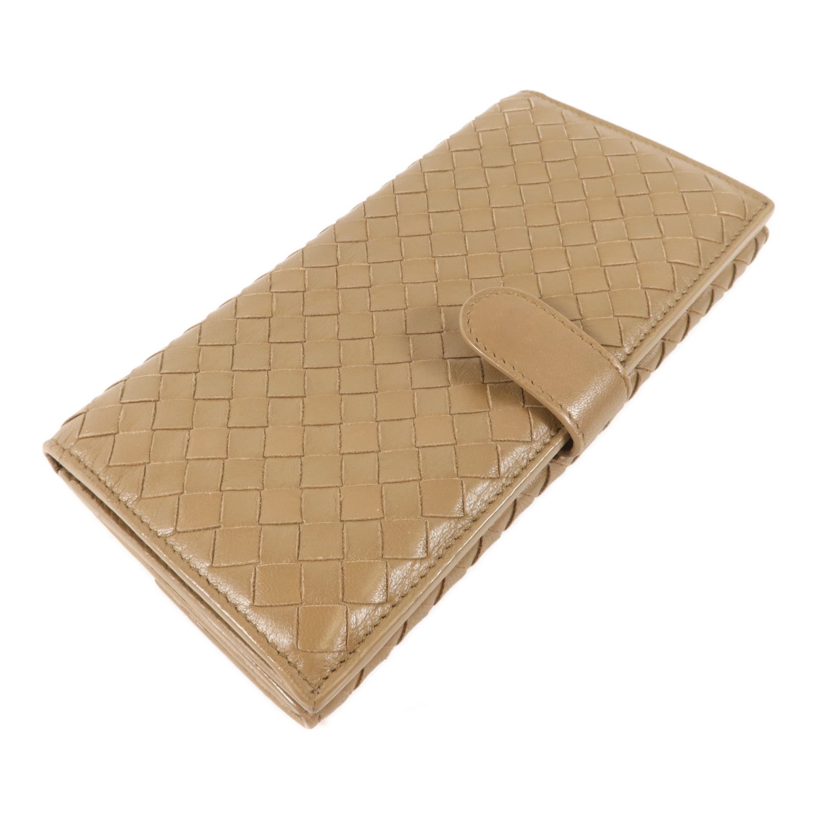 BOTTEGA VENETA 羊皮皮革Long Bifold Wallet長錢包