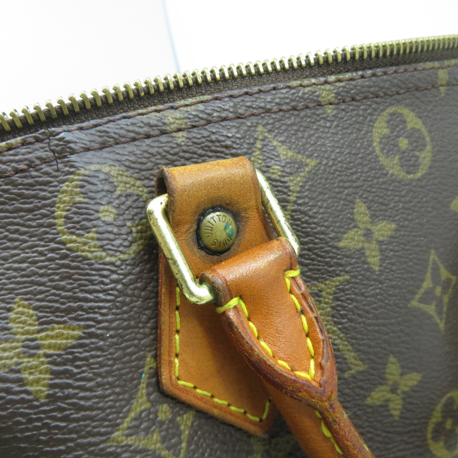 LOUIS VUITTON 【激減優惠】Monogram Speedy 30金扣手挽袋啡色