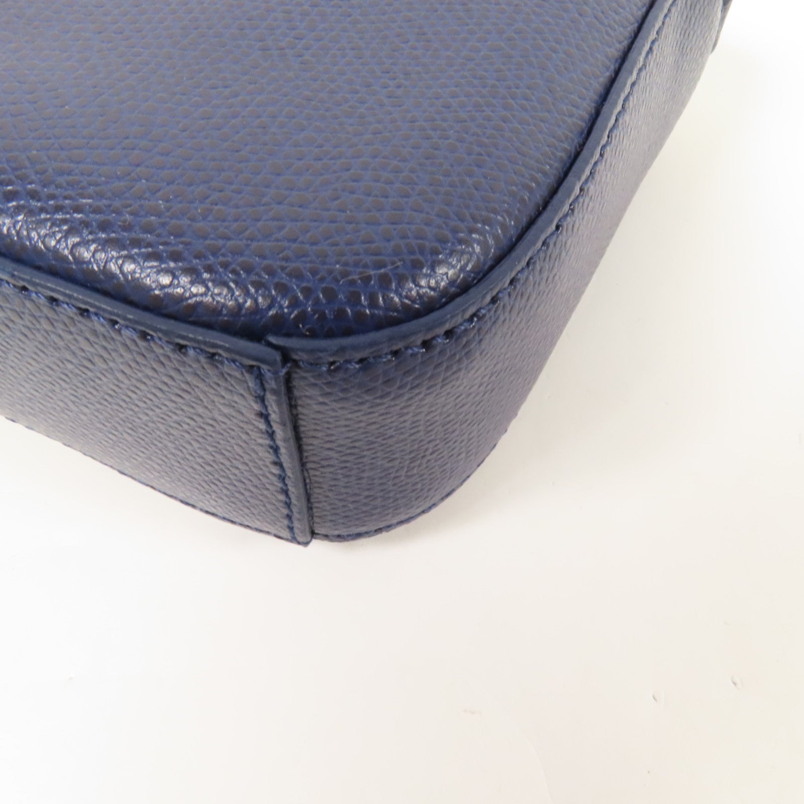 Furla 牛皮皮革Chain Shoulder金扣鏈帶肩背袋