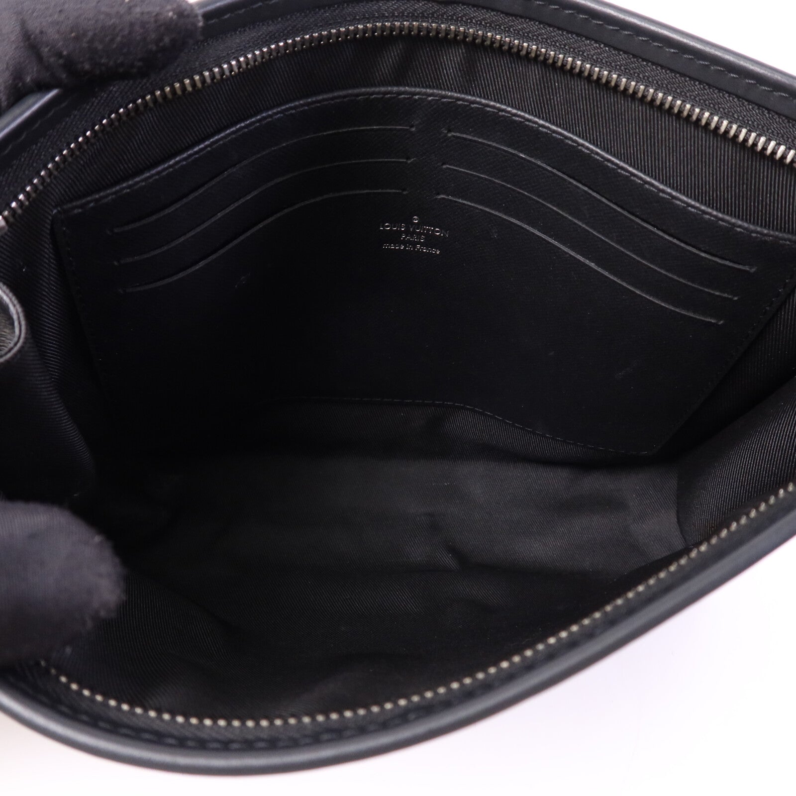 LOUIS VUITTON Monogram Pochette Voyage MM銀扣手拿包