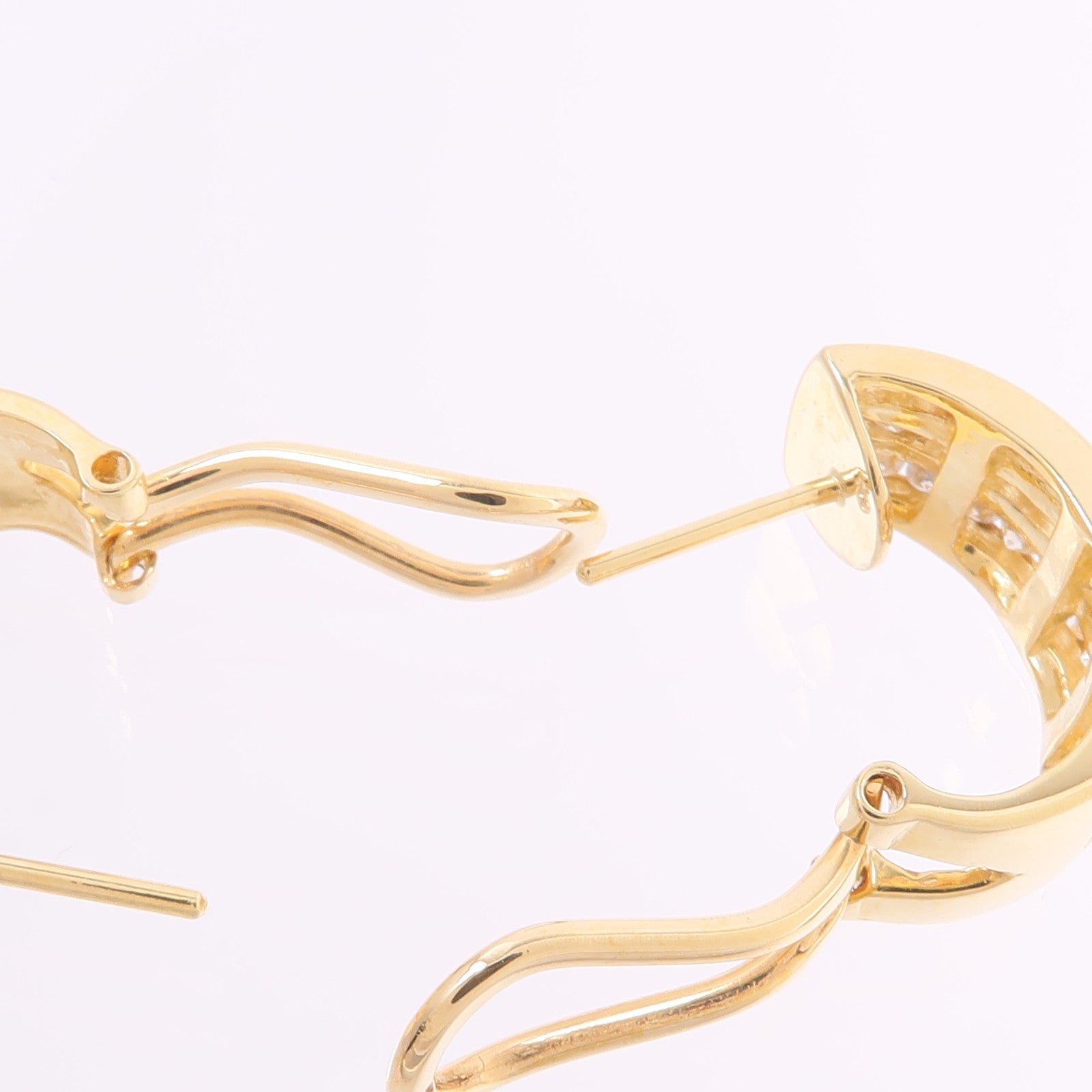 JEWELRY 18K黃金Diamond Earrings鑽石耳環
