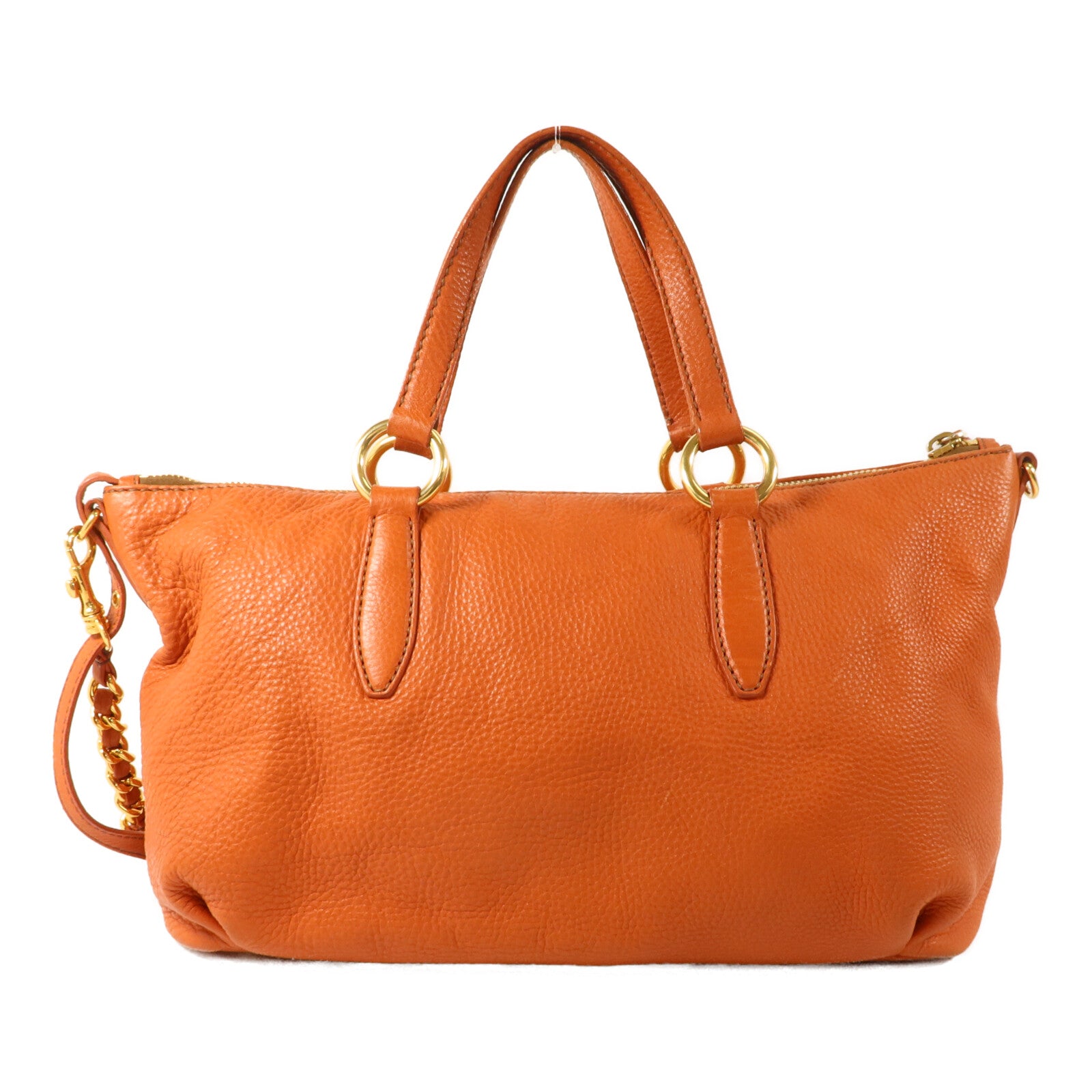 Miu Miu 牛皮皮革Shoulder Bag手挽肩背兩用袋
