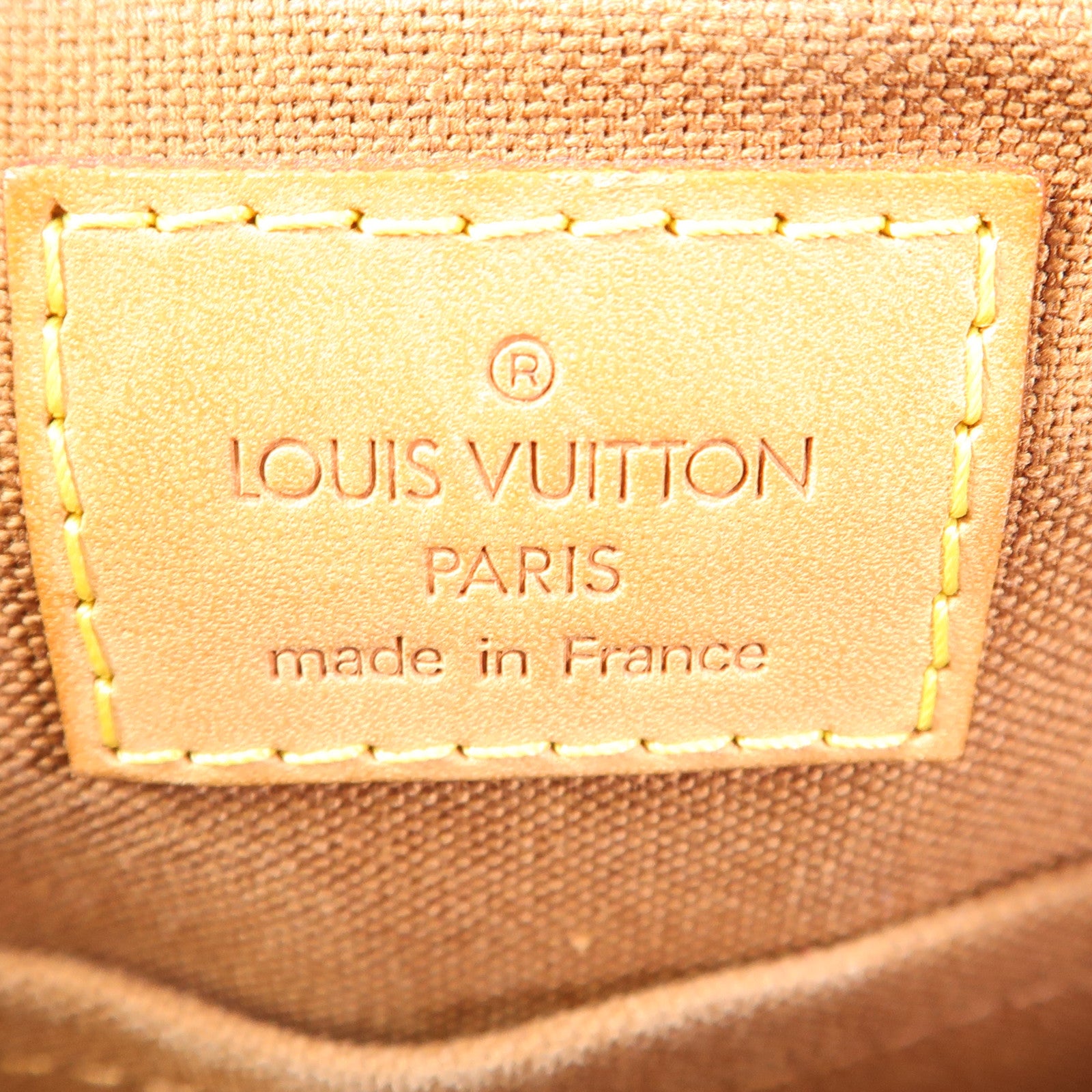 LOUIS VUITTON LV GHW Palermo PM 2 Way Shoulder Bag M40145 Monogram Brown