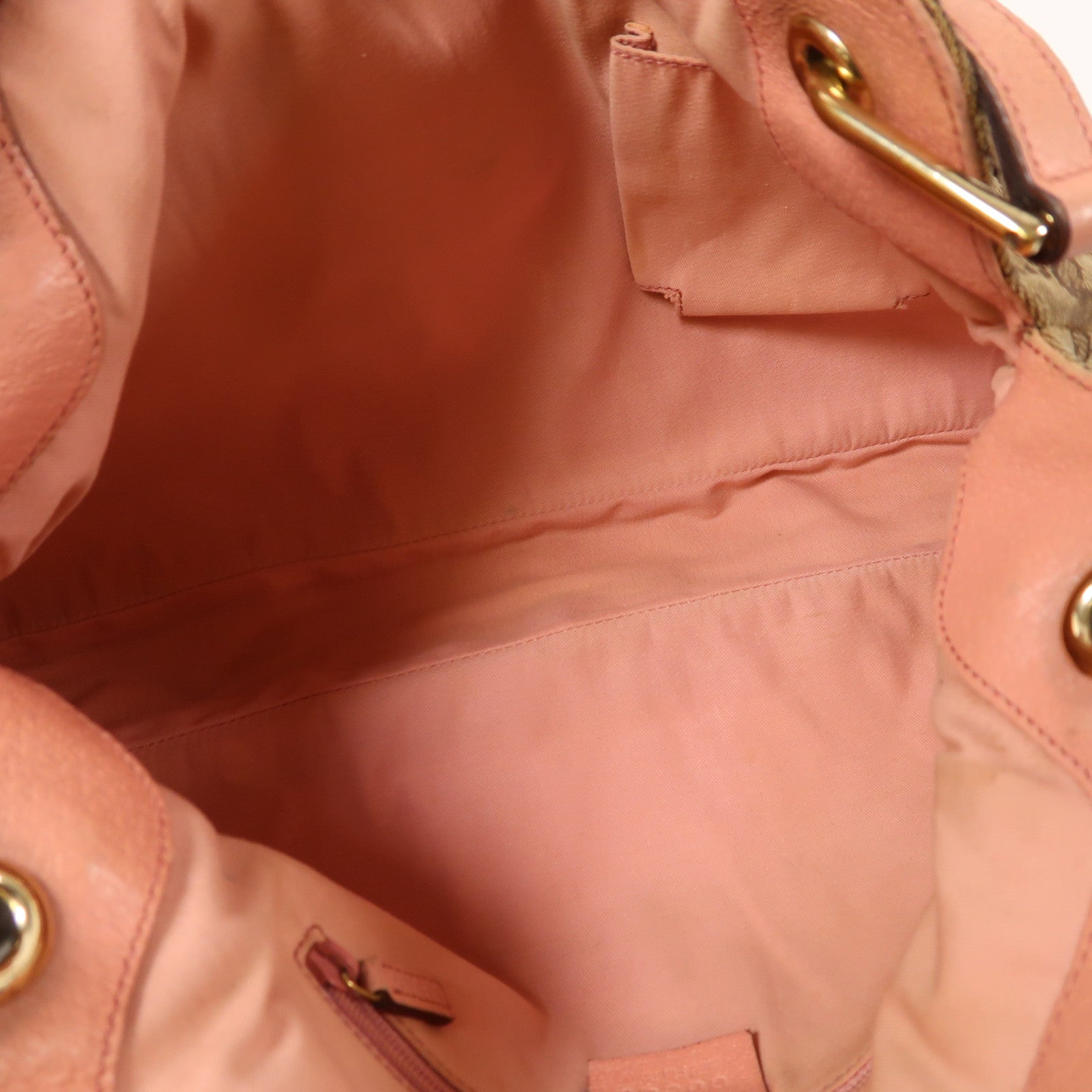 GUCCI 帆布Shoulder Bag金扣肩背袋